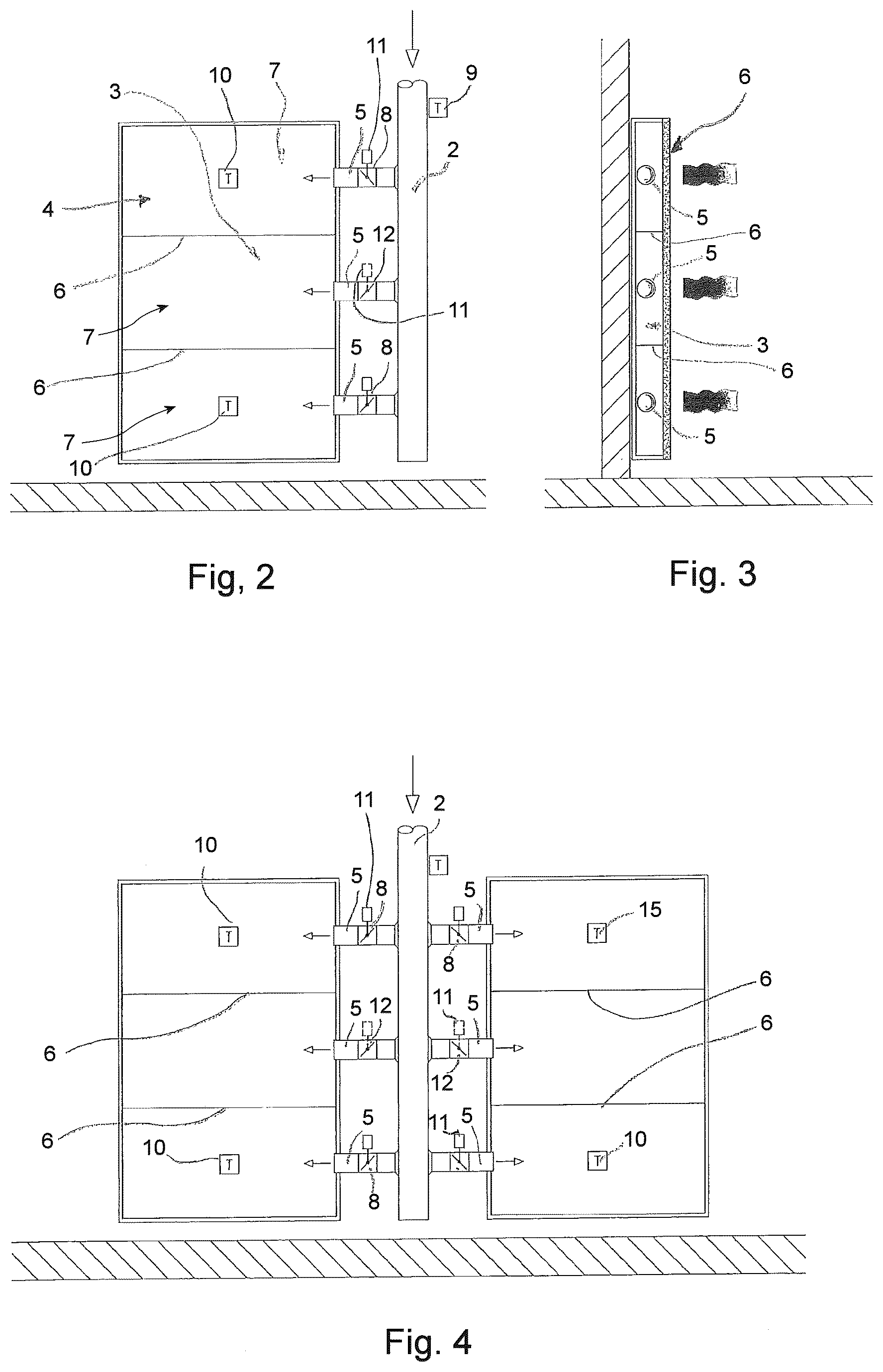 Patent US12590718 Figure 3 – Air conditioning systems for rooms