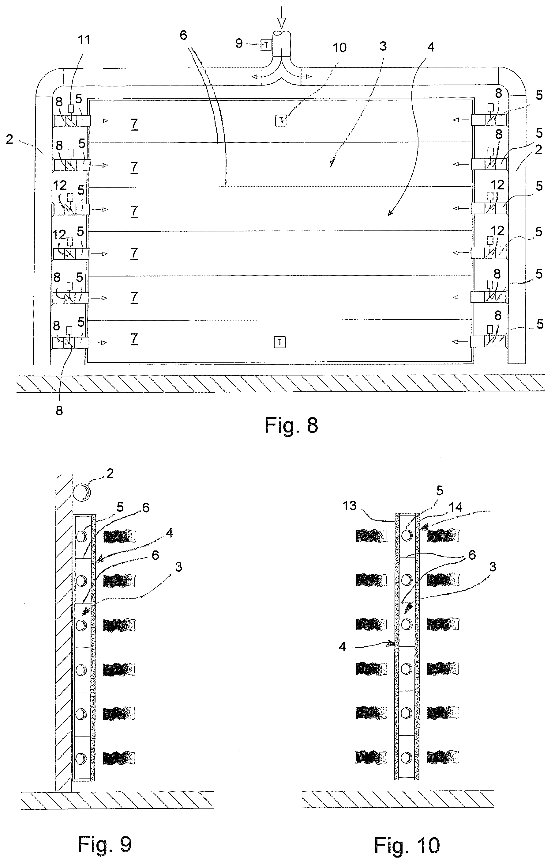 Patent US12590718 Figure 5 – Air conditioning systems for rooms