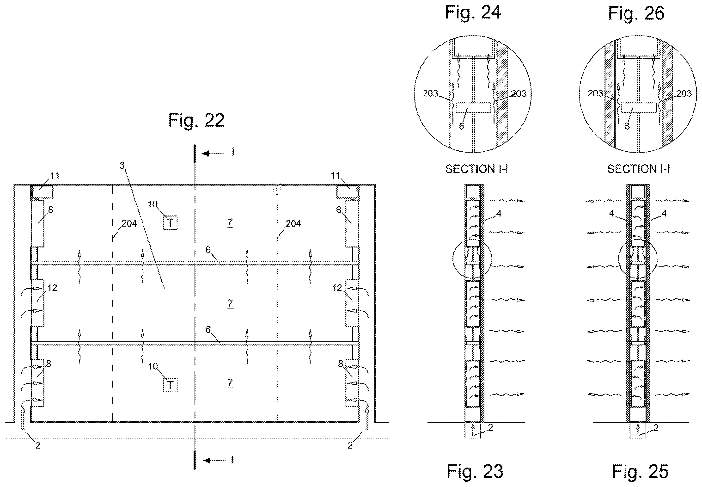 Patent US12590718 Figure 9 – Air conditioning systems for rooms