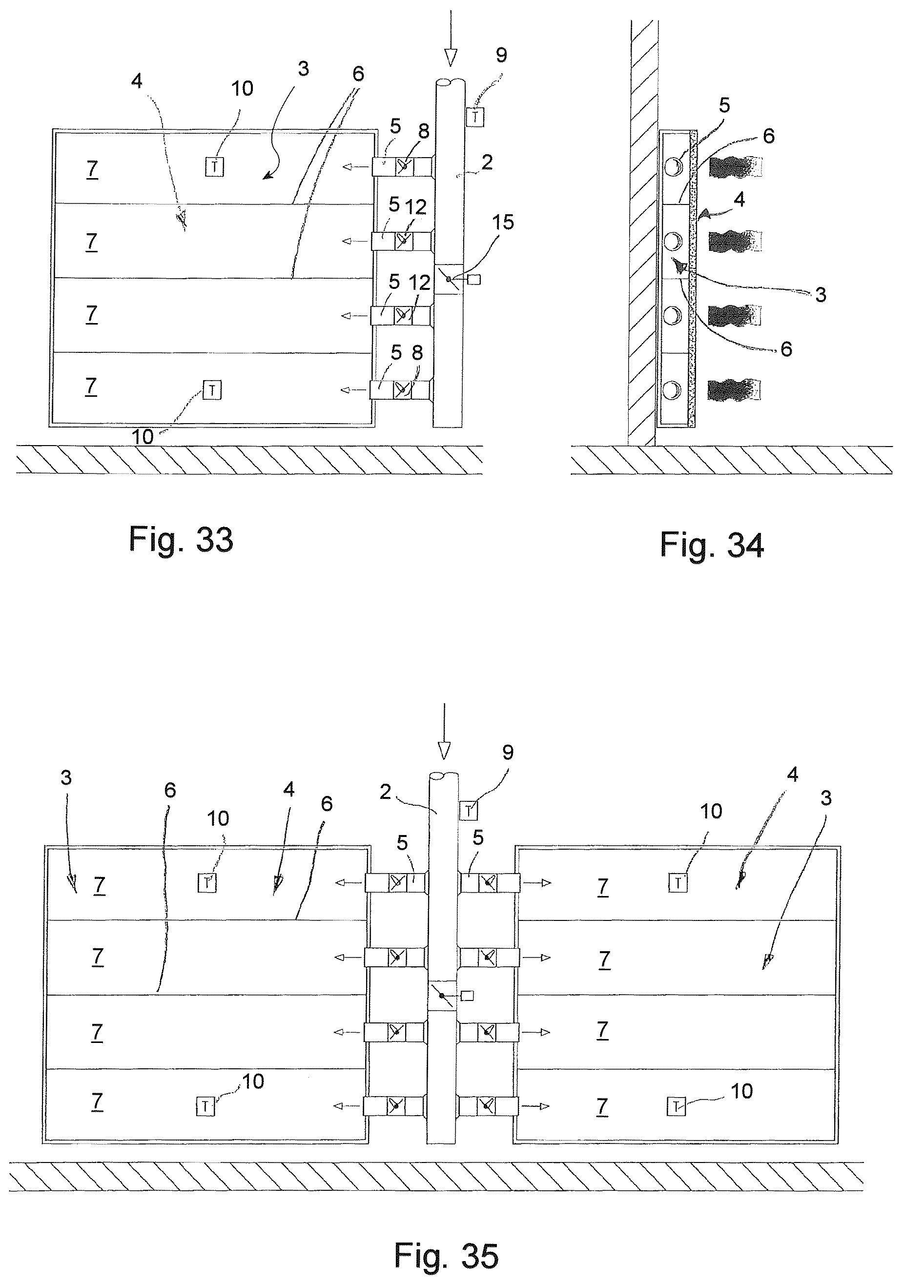 Patent US12590718 Figure 12 – Air conditioning systems for rooms
