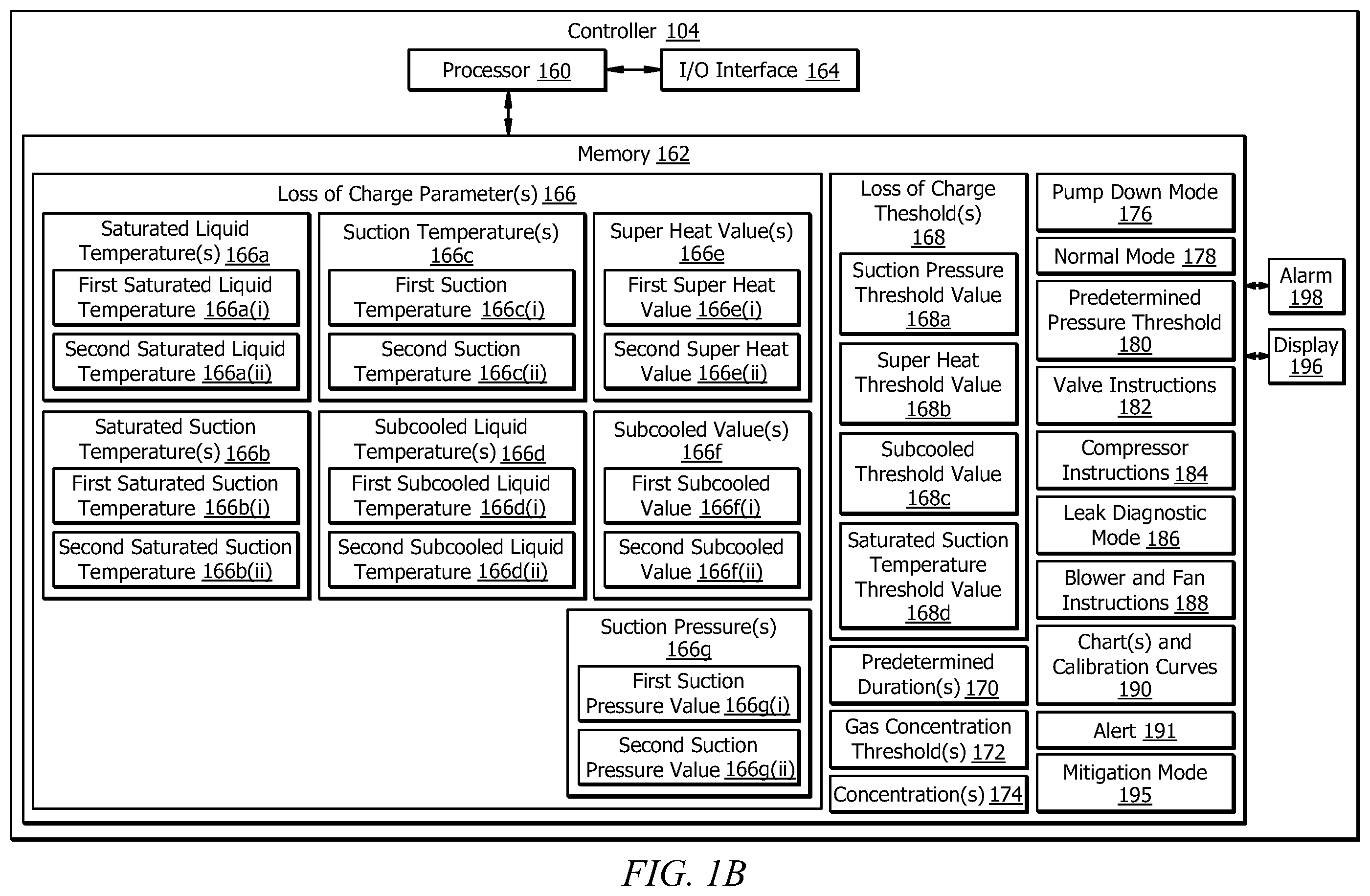 Patent US12590722 Figure 2 – System and method for detecting a refrigerant leak in an HVAC system operating in an idle mode