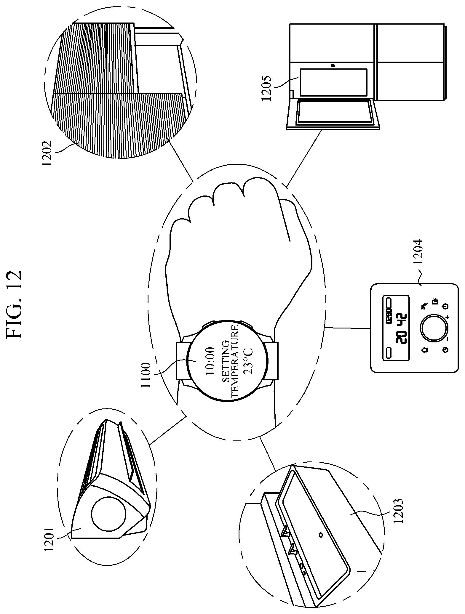 Patent US12590725 Figure 16 – Electronic device and method of controlling ambient temperature using the same