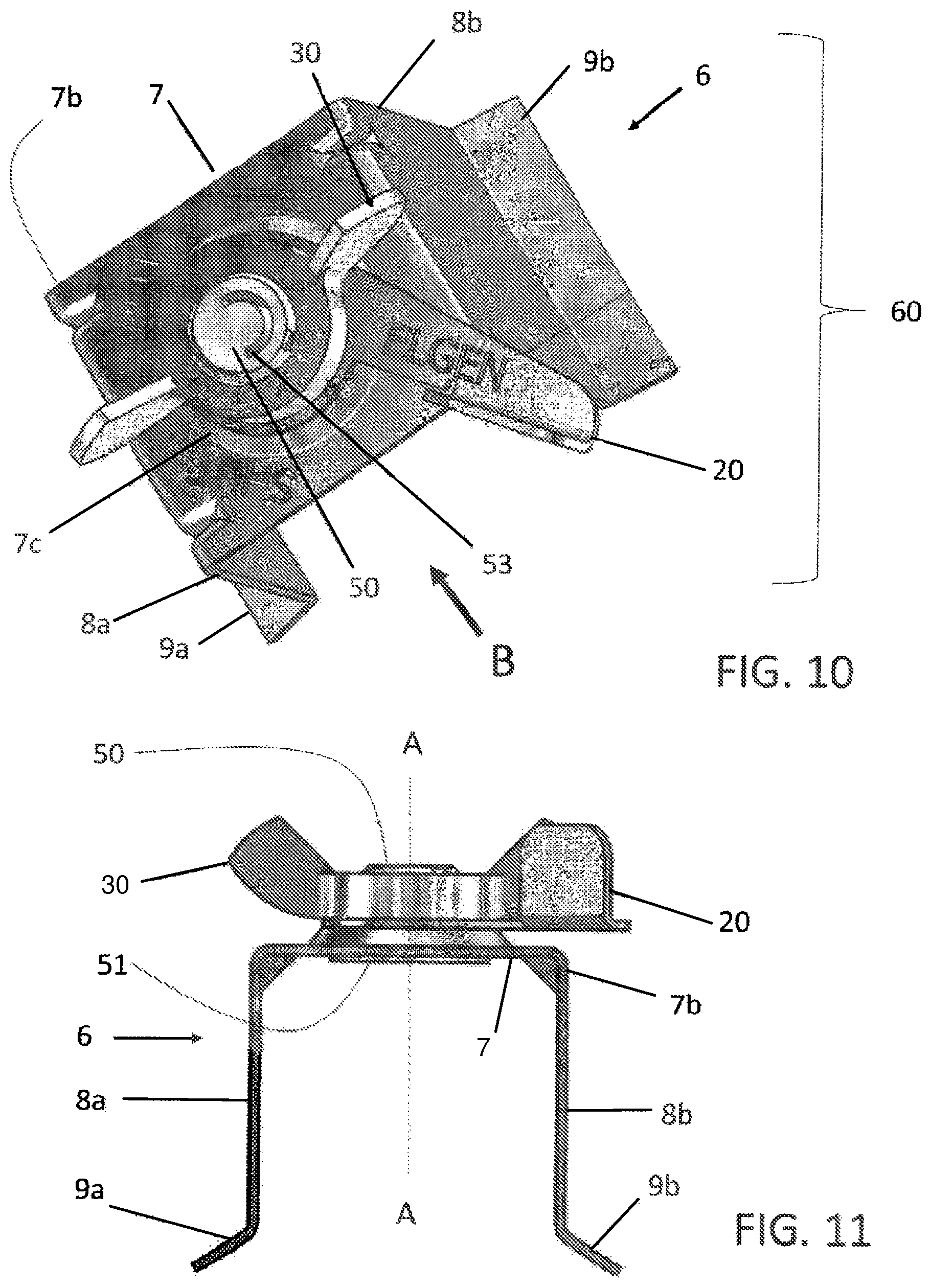Patent US12590727 Figure 8 – Standoff for ductwork damper assembly, ductwork damper assembly incorporating same and method of assembling ductwork damper assembly