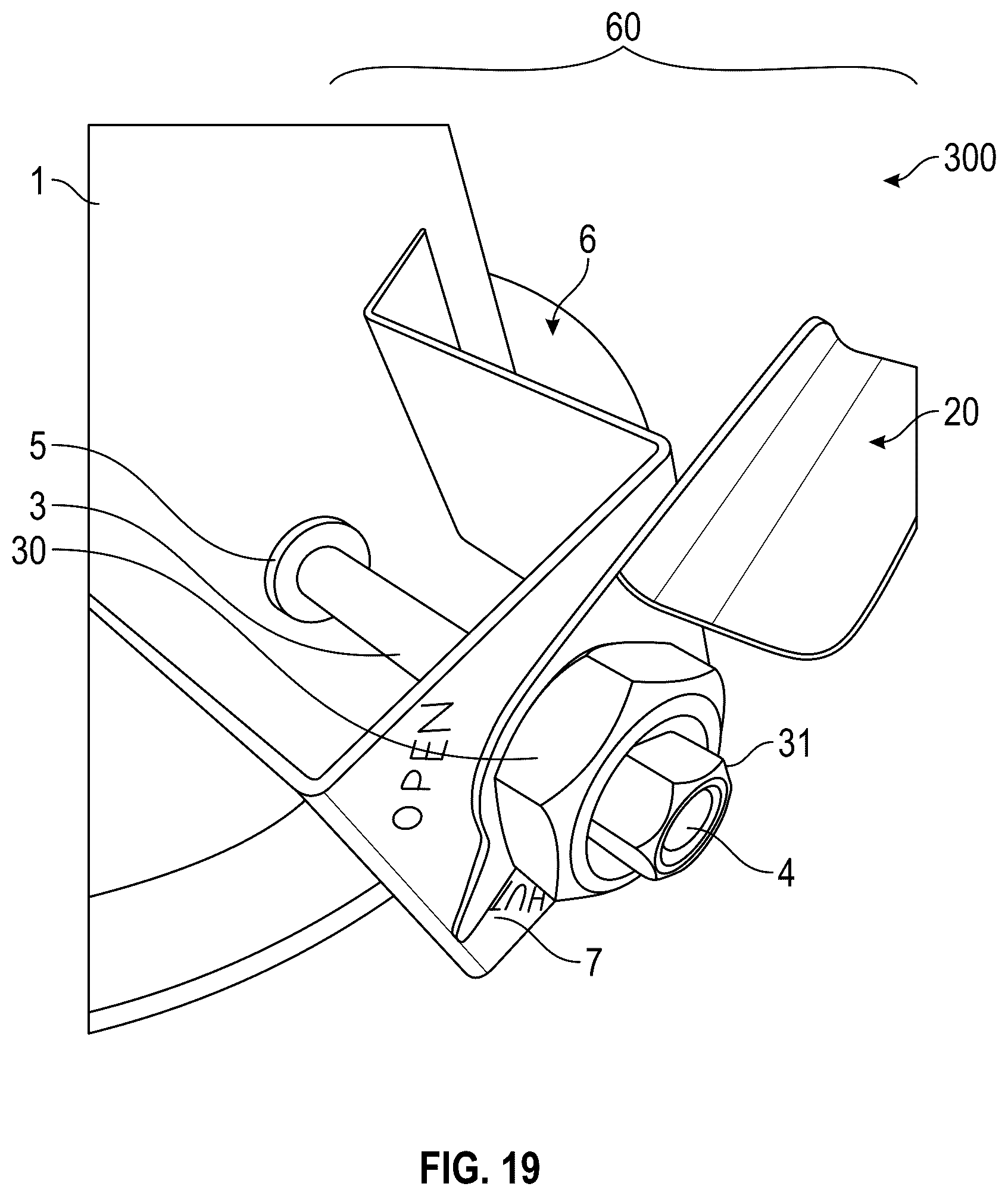 Patent US12590727 Figure 12 – Standoff for ductwork damper assembly, ductwork damper assembly incorporating same and method of assembling ductwork damper assembly