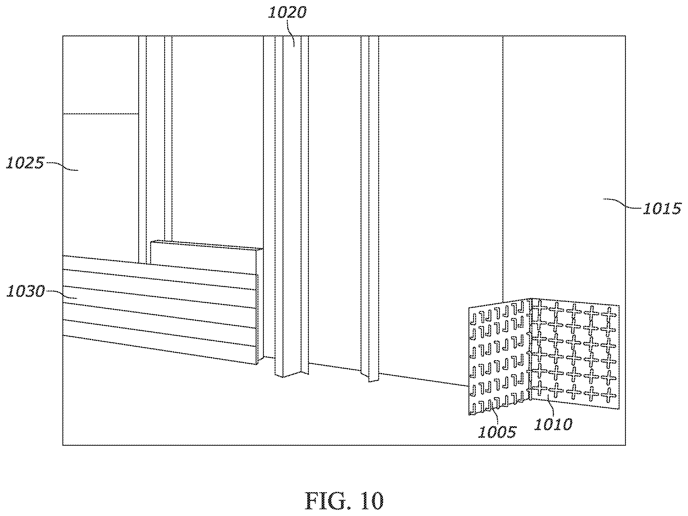 Patent US12590728 Figure 10 – Modular floor cassette