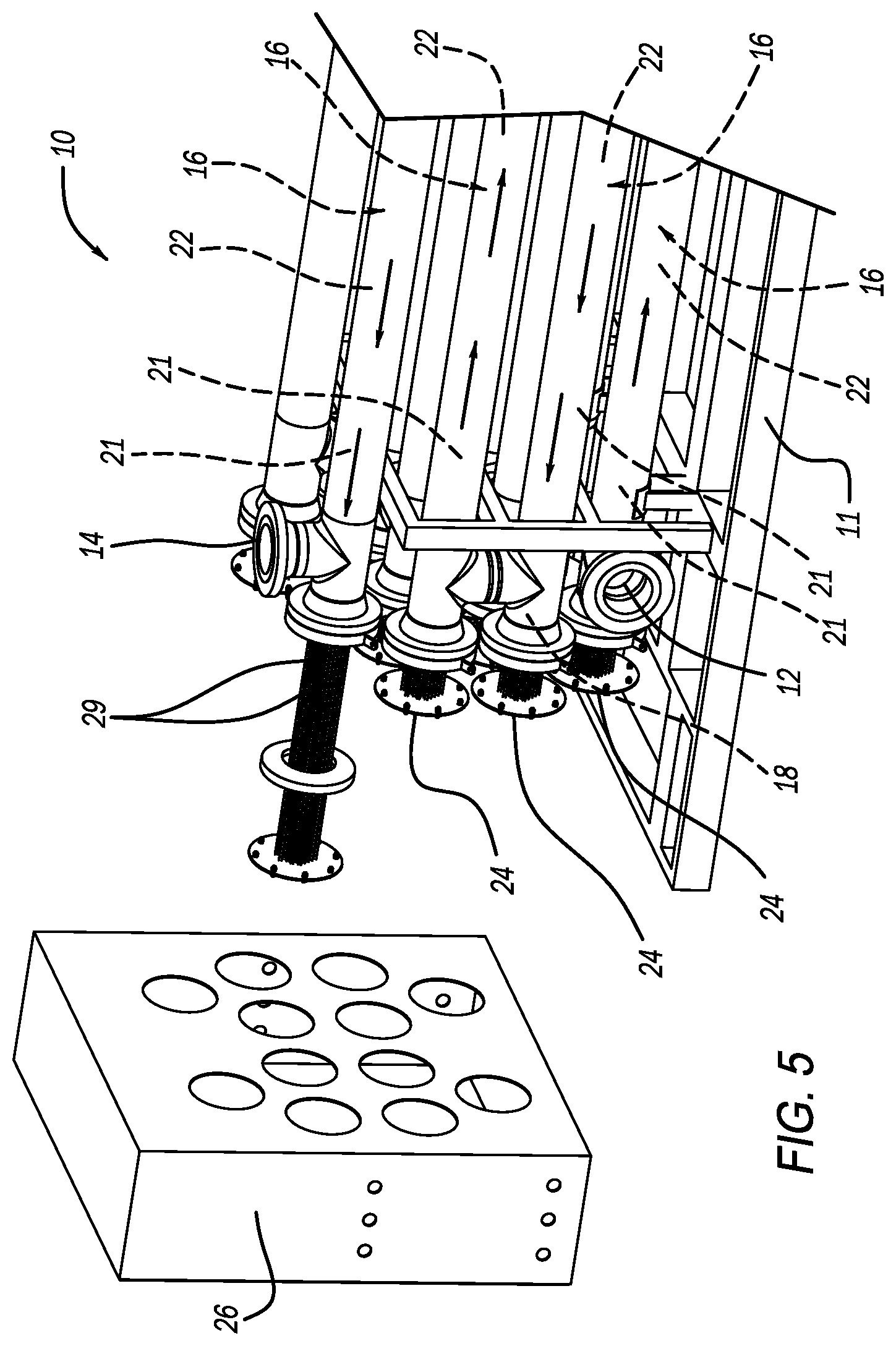 Patent US12590730 Figure 5 – Electric heater system