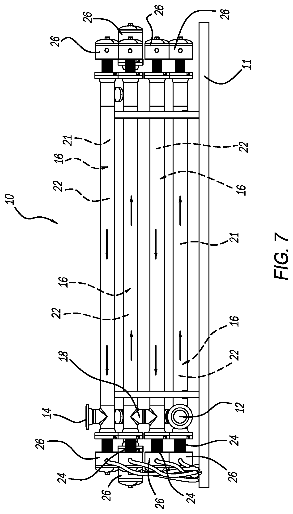 Patent US12590730 Figure 7 – Electric heater system