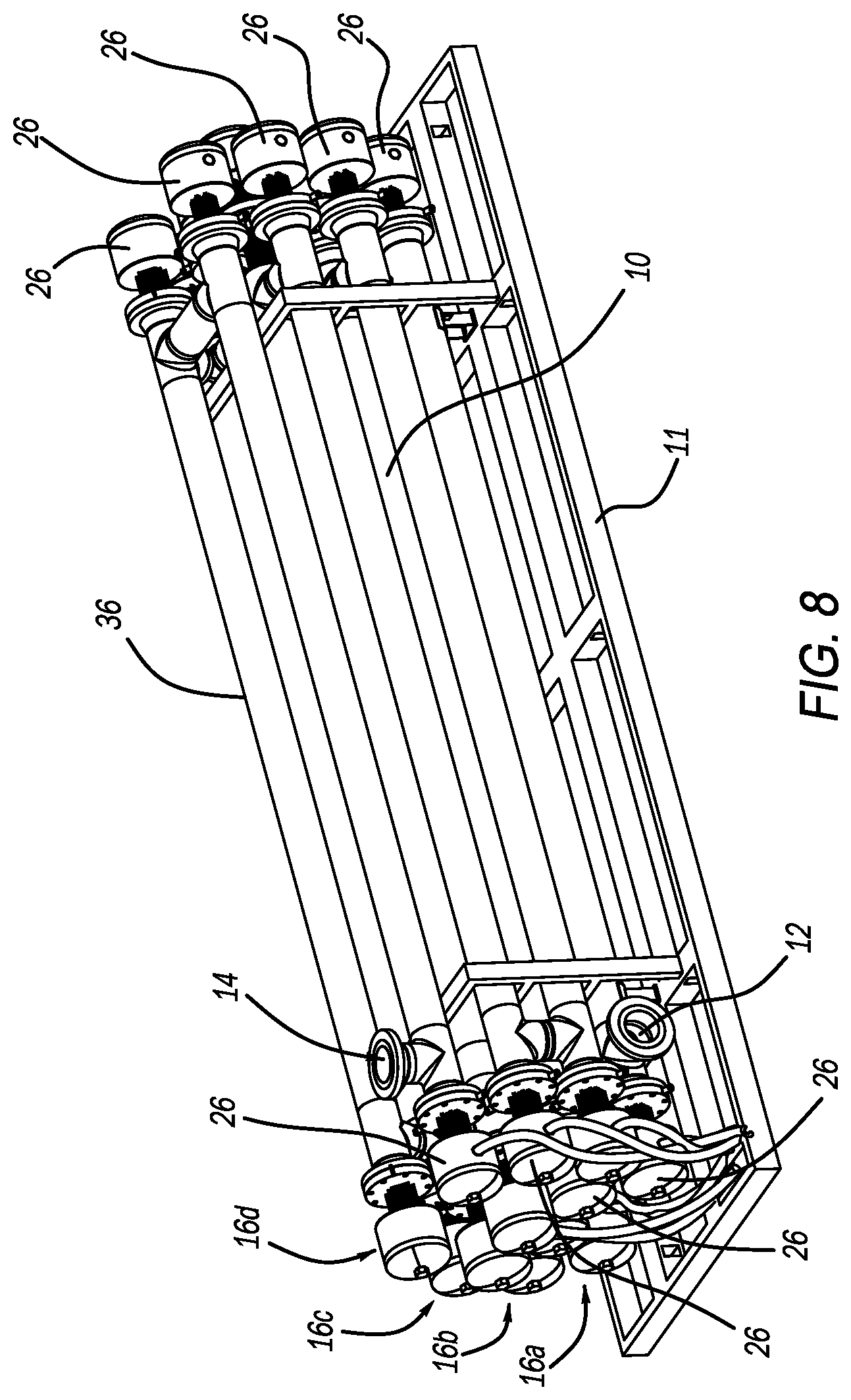 Patent US12590730 Figure 8 – Electric heater system