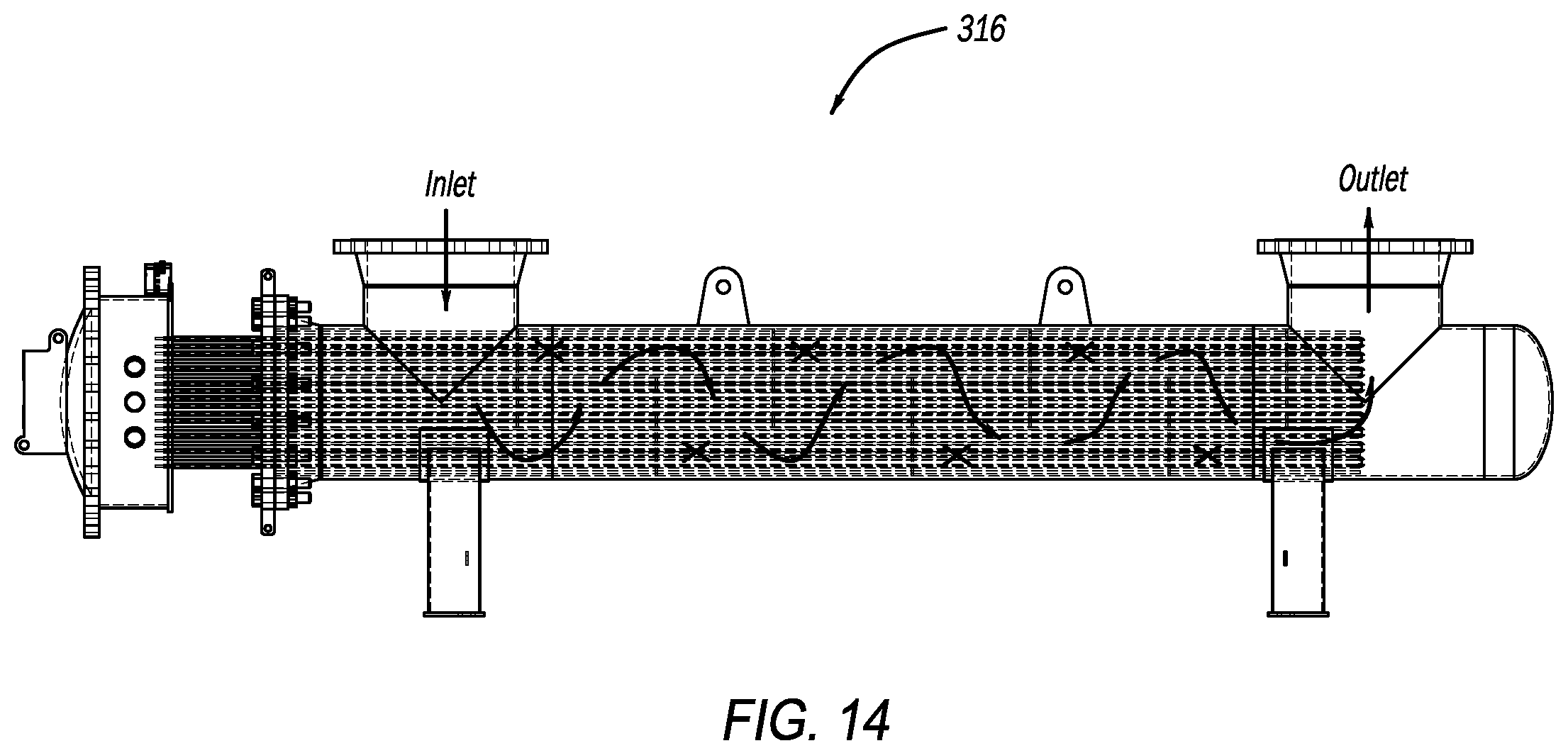 Patent US12590730 Figure 14 – Electric heater system