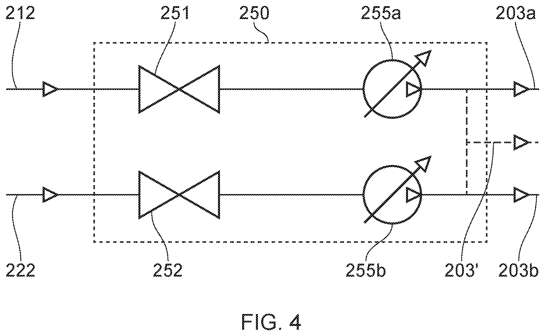 Patent US12590731 Figure 4 – Hydraulic unit