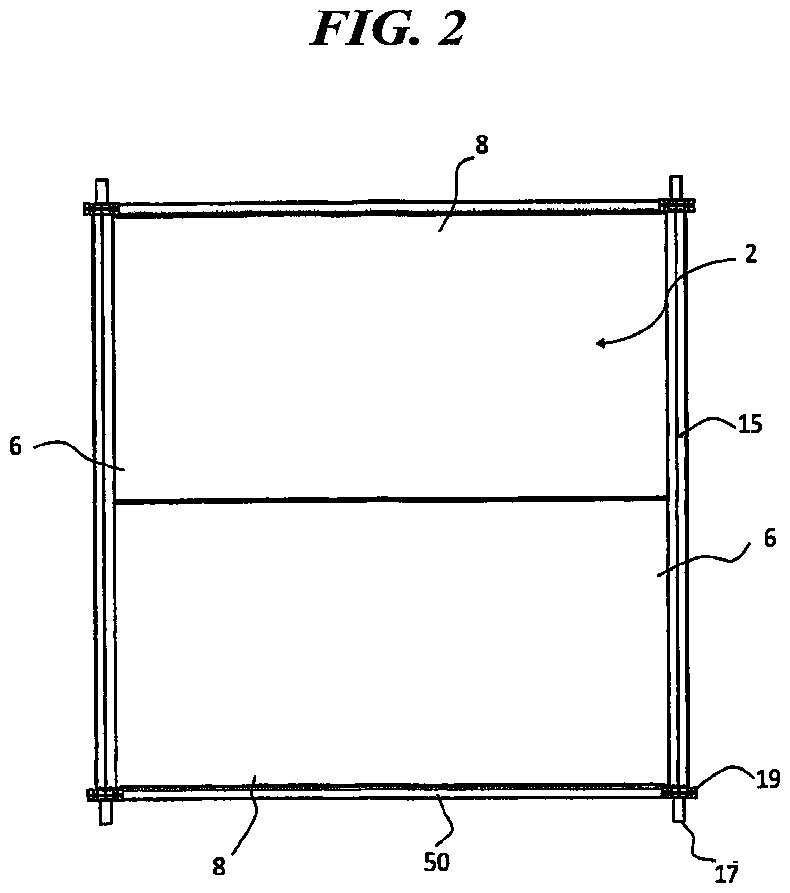 Patent US12590733 Figure 2 – Polycarbonate parabolic trough solar concentrator