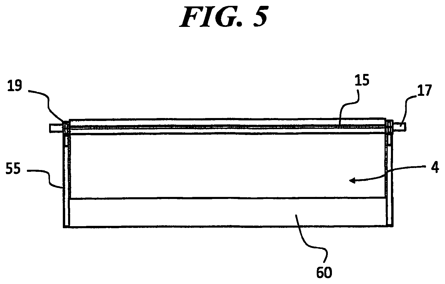 Patent US12590733 Figure 5 – Polycarbonate parabolic trough solar concentrator