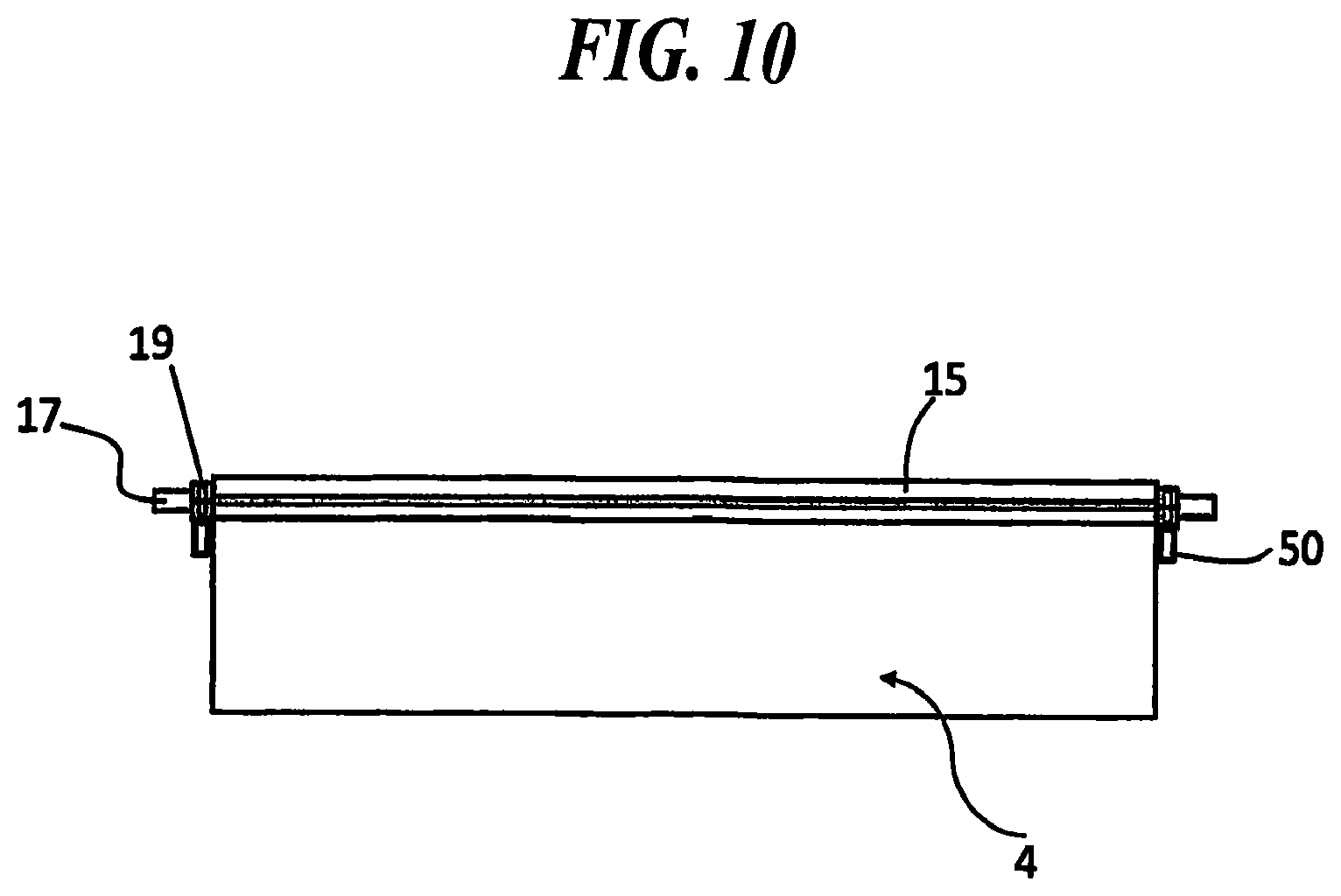 Patent US12590733 Figure 10 – Polycarbonate parabolic trough solar concentrator