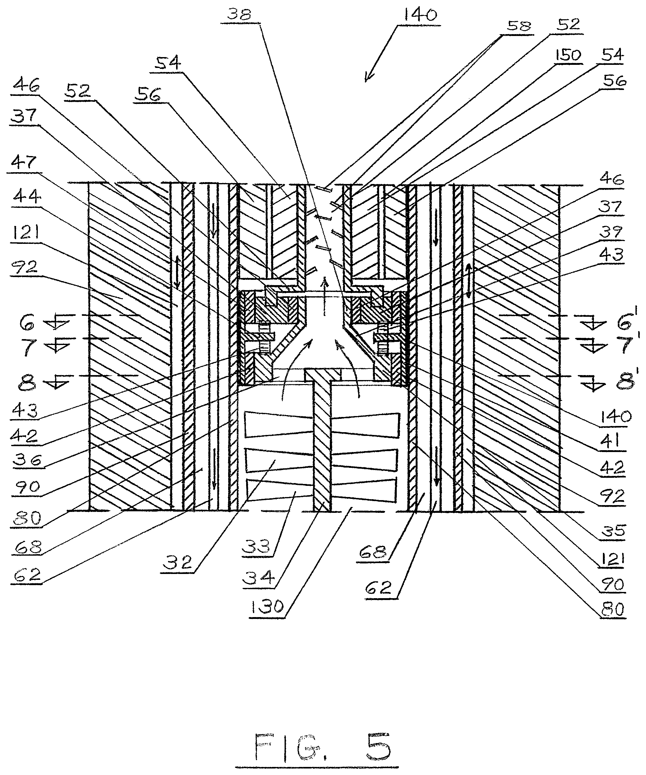 Patent US12590736 Figure 4 – System for restoration of a salty body of water that harnesses hydro, solar, and geothermal energy, to be used in remote locations and different applications including the production of distilled water from a salty body of water