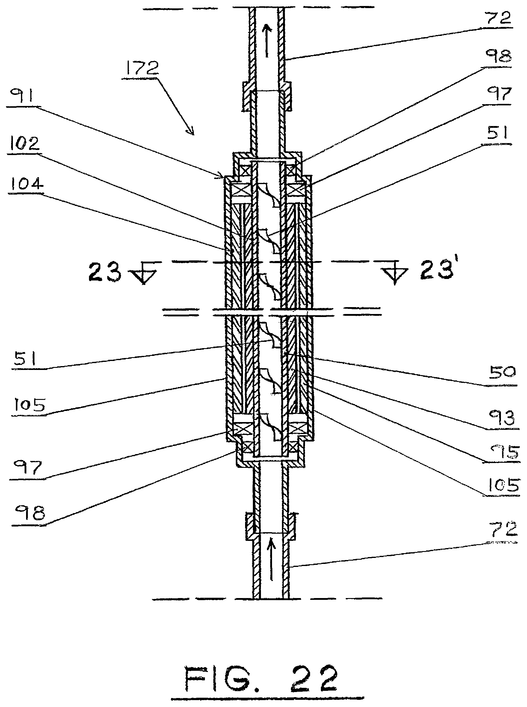Patent US12590736 Figure 16 – System for restoration of a salty body of water that harnesses hydro, solar, and geothermal energy, to be used in remote locations and different applications including the production of distilled water from a salty body of water