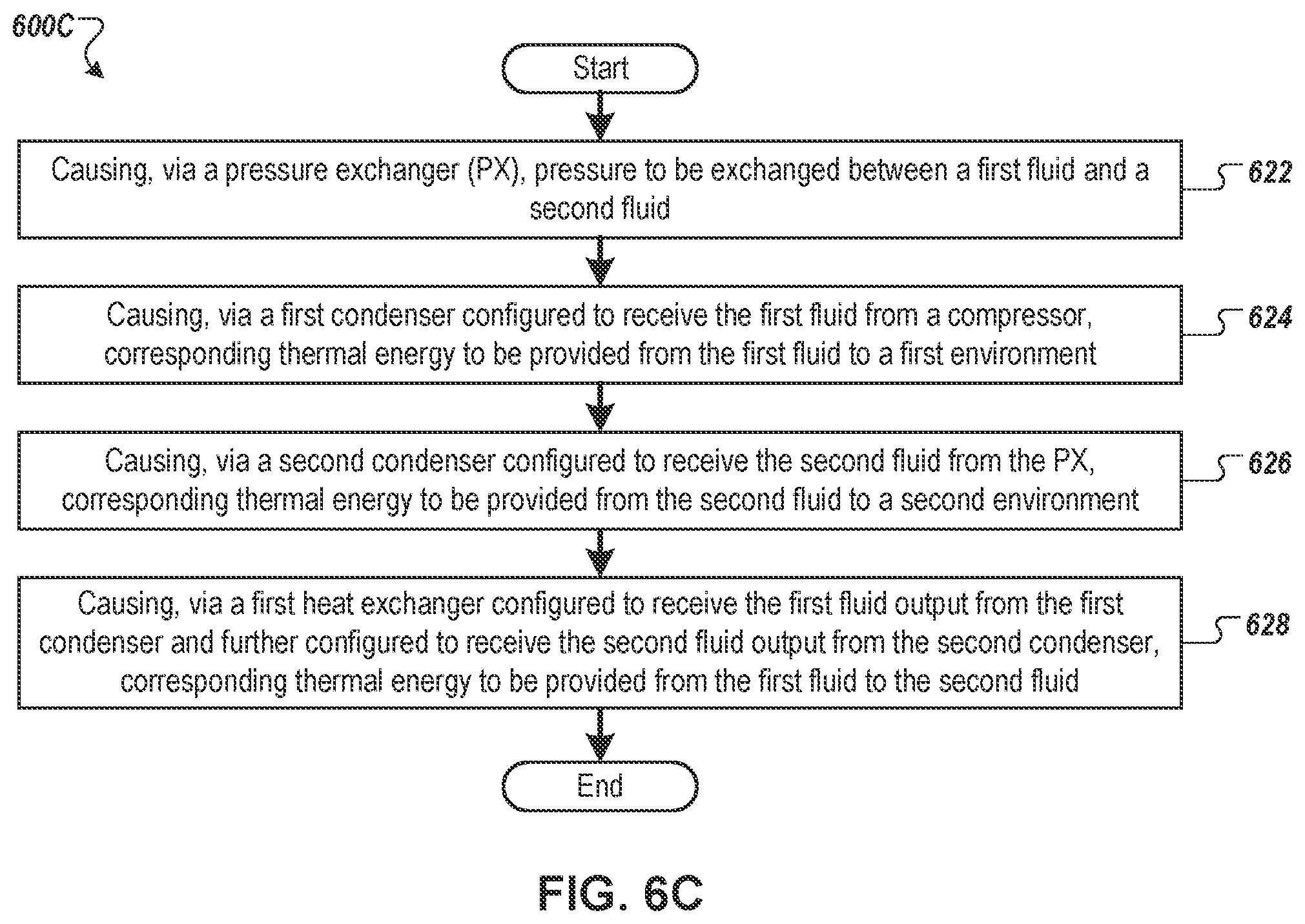 Patent US12590738 Figure 13 – Heat pump systems with pressure exchangers