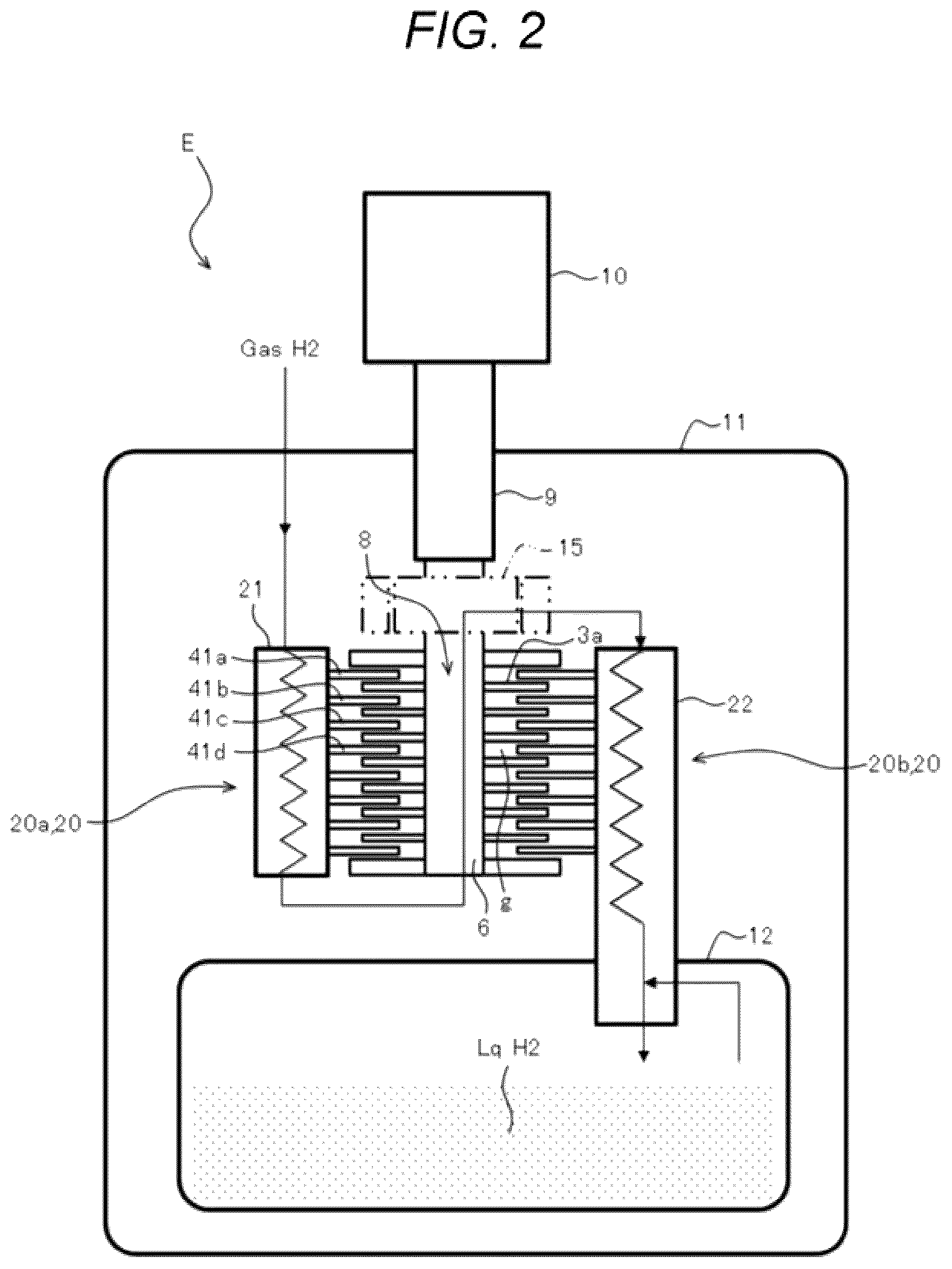 Patent US12590739 Figure 2 – Rotating magnetic field generation device, magnetic refrigeration device, and hydrogen liquefaction device