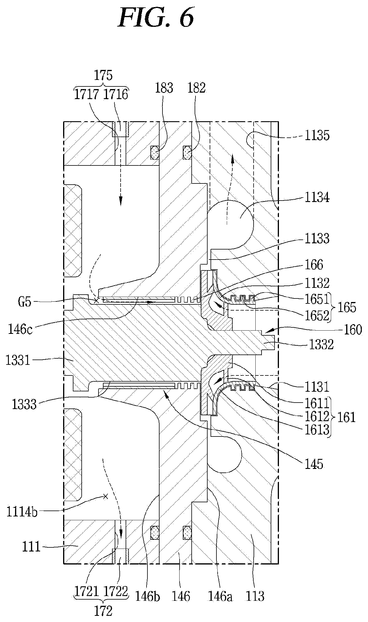 Patent US12590740 Figure 6 – Turbo compressor and refrigeration cycle device having turbo compressor