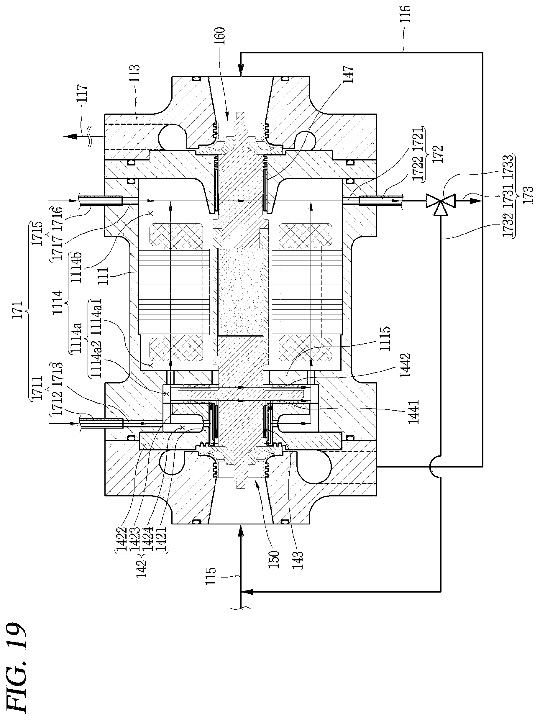 Patent US12590740 Figure 17 – Turbo compressor and refrigeration cycle device having turbo compressor