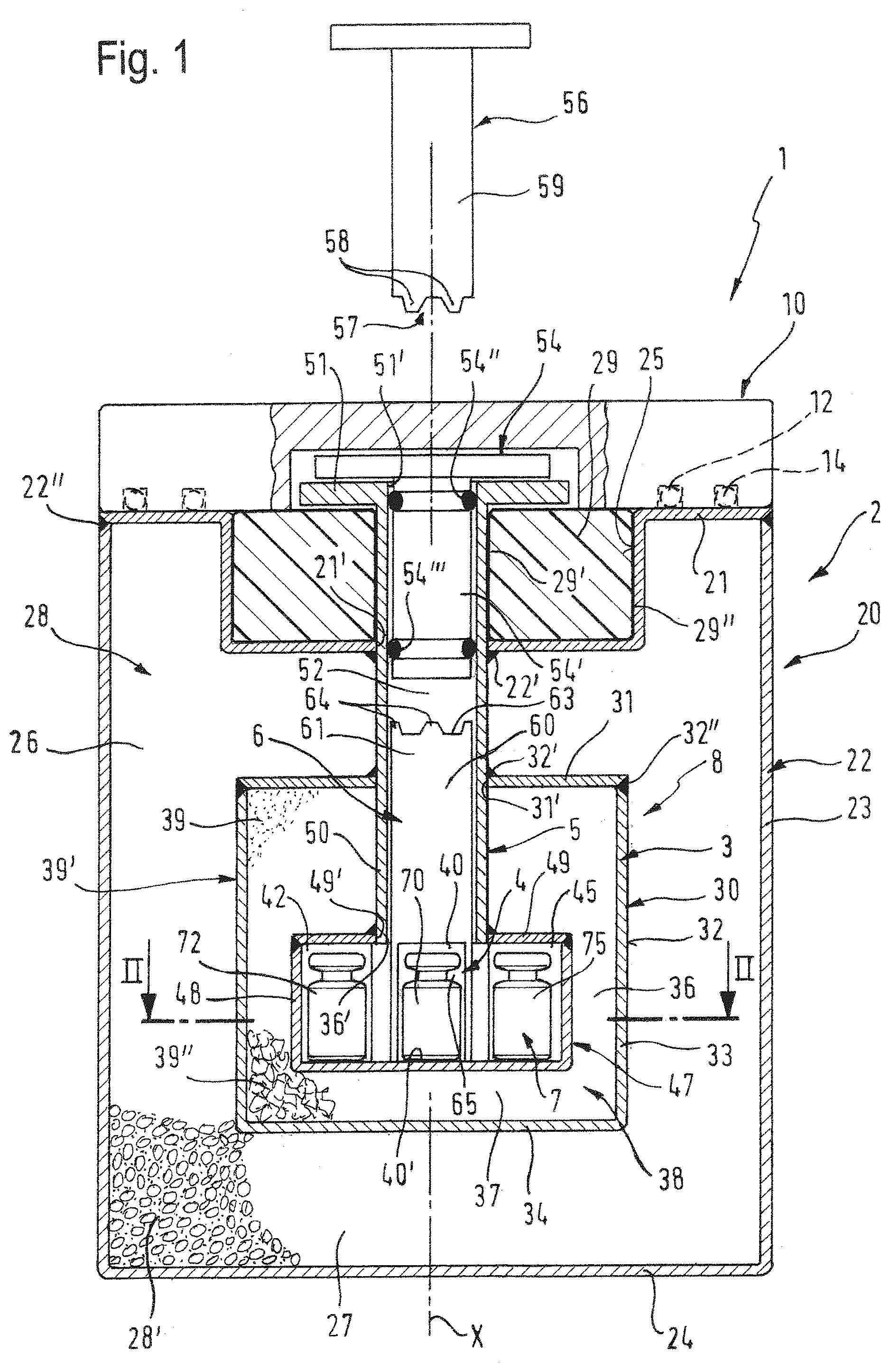 Patent US12590749 — Thermally insulated transport container — Figure 1