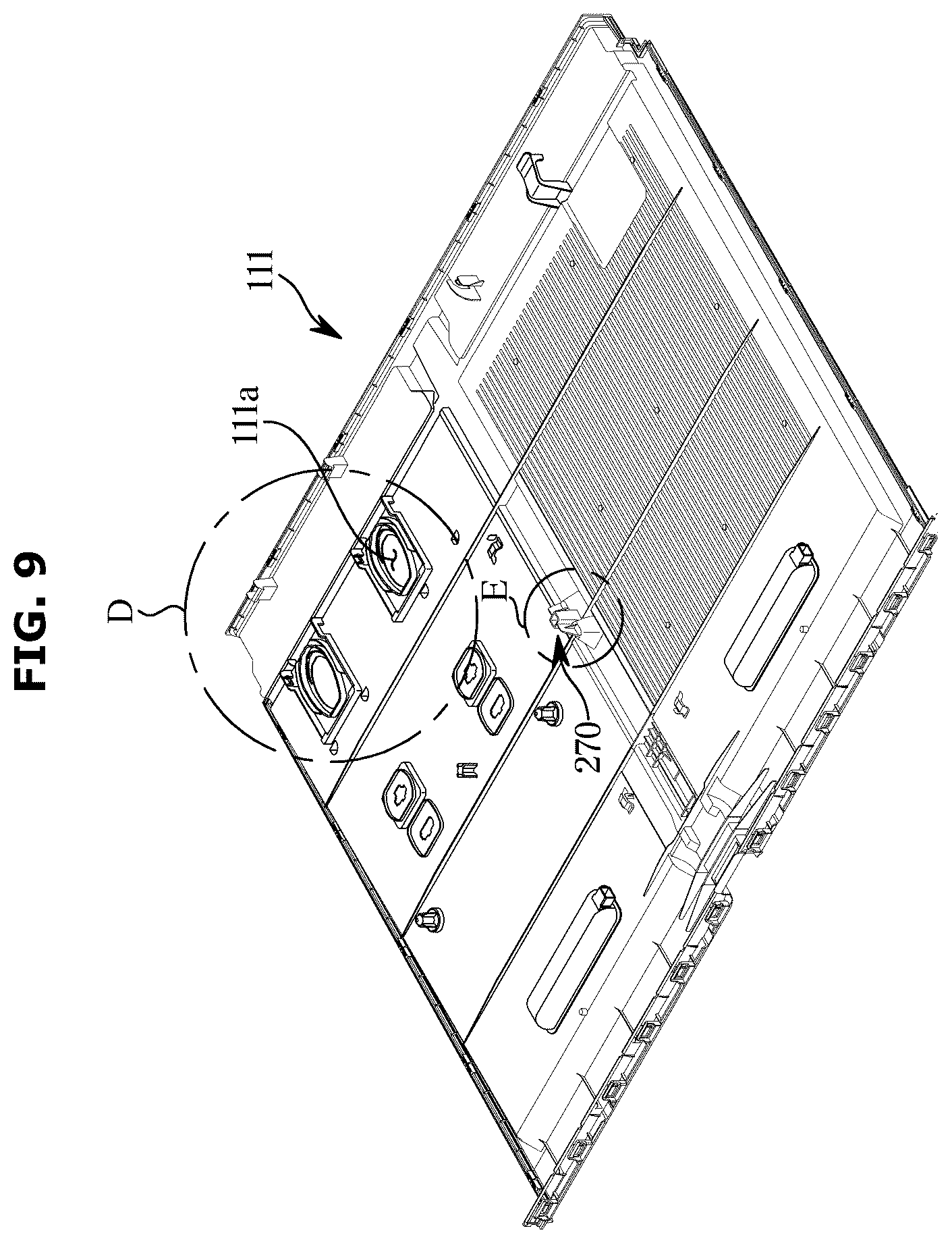 Patent US12590750 Figure 9 – Refrigerator