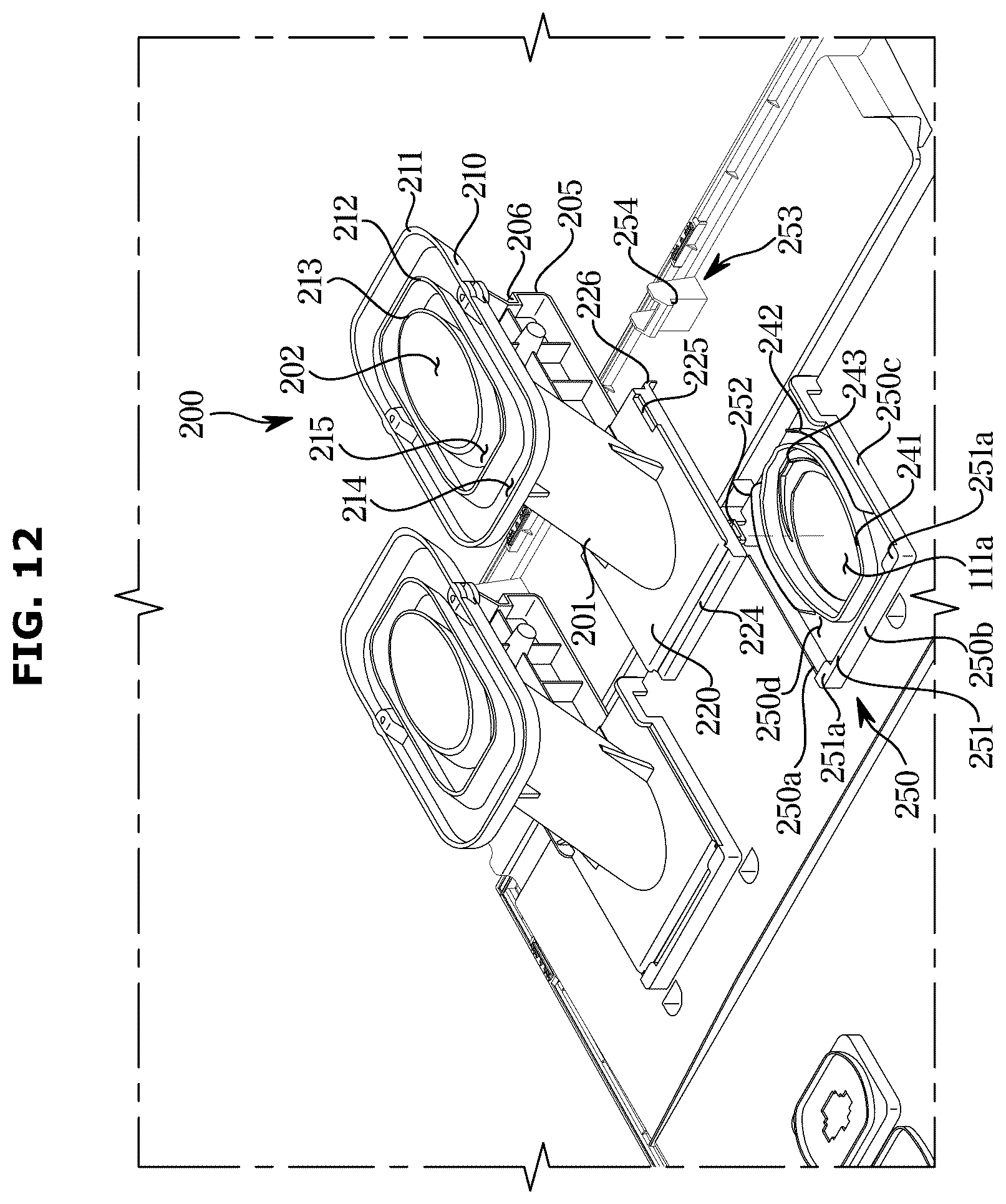 Patent US12590750 Figure 12 – Refrigerator