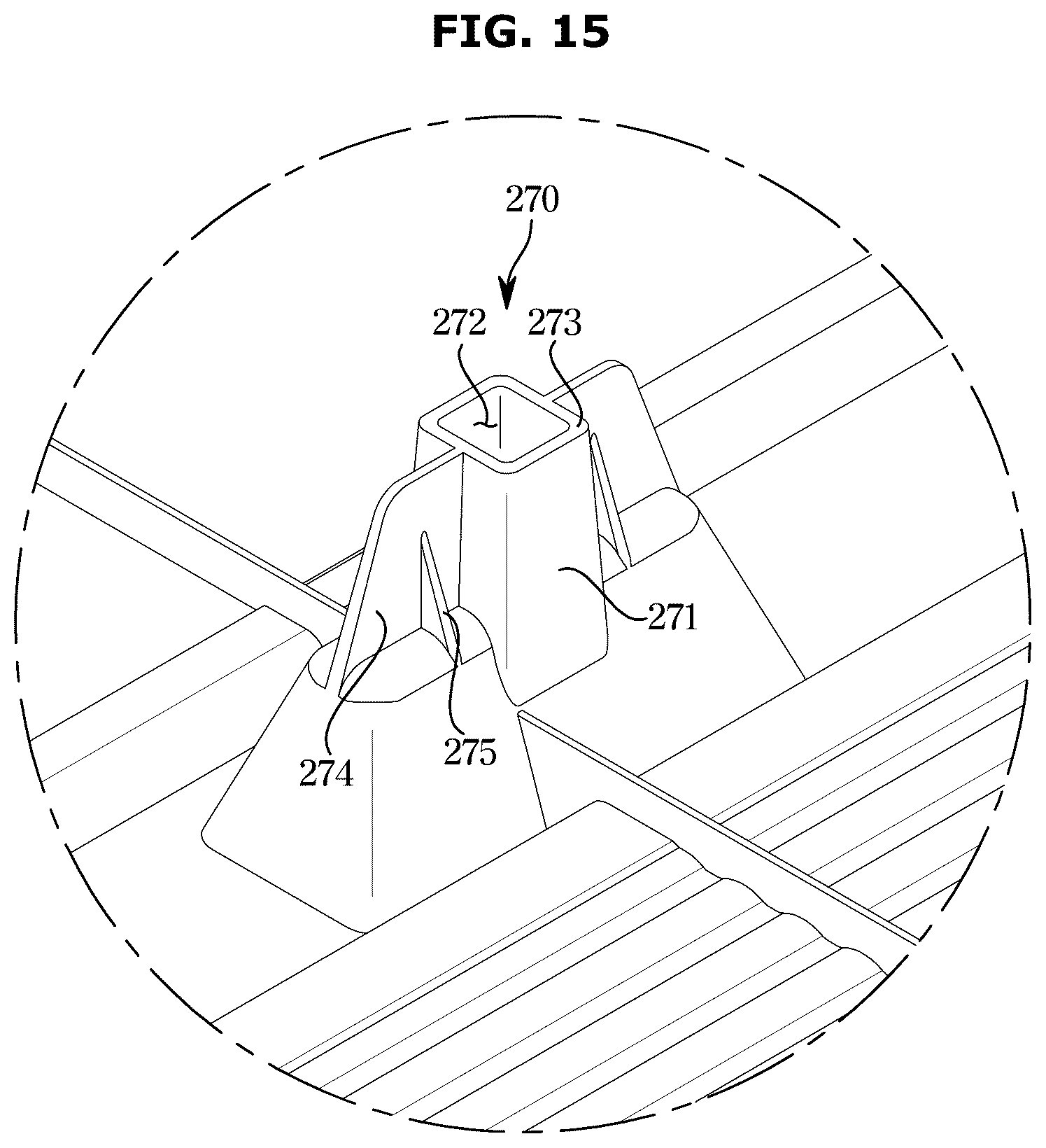 Patent US12590750 Figure 15 – Refrigerator