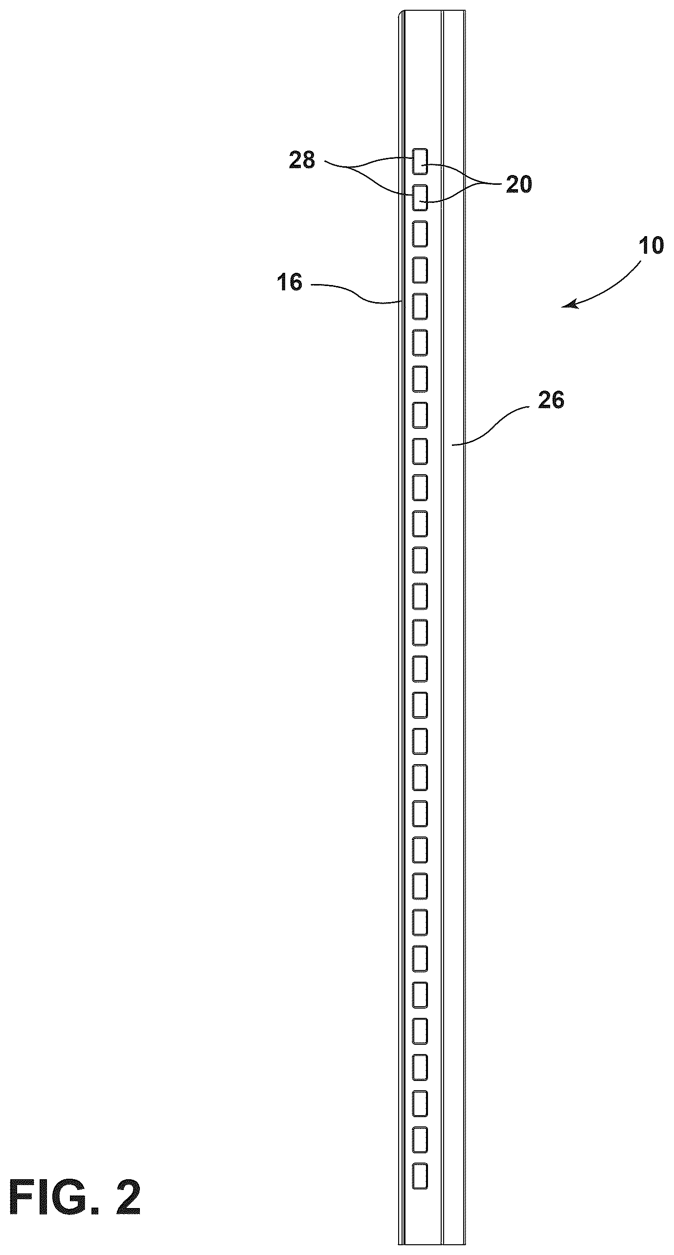 Patent US12590752 Figure 2 – Ladder assembly