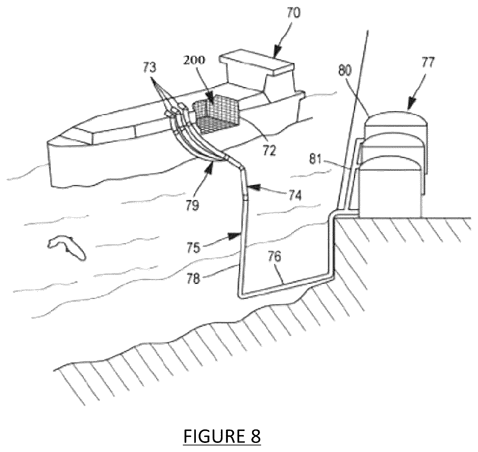 Patent US12590757 Figure 5 – Method for cooling a heat exchanger of a gas supply system for a gas-consuming apparatus of a ship