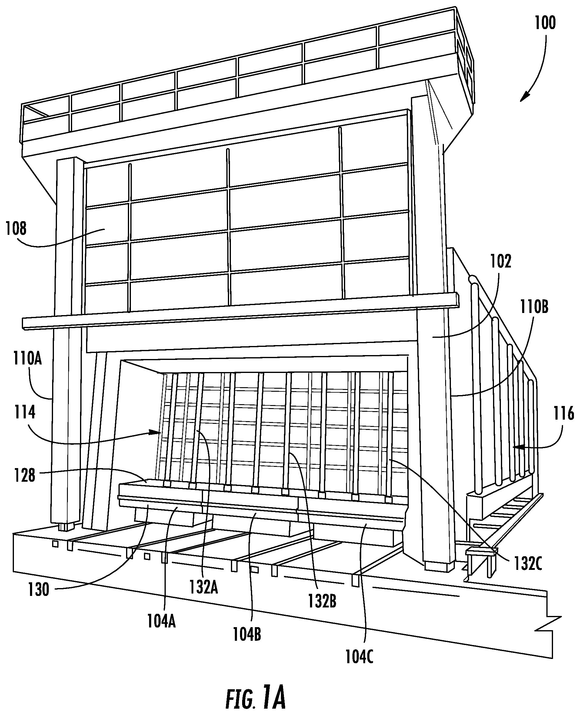 Patent US12590762 — Shuttle kiln with enhanced radiant heat retention — Figure 1