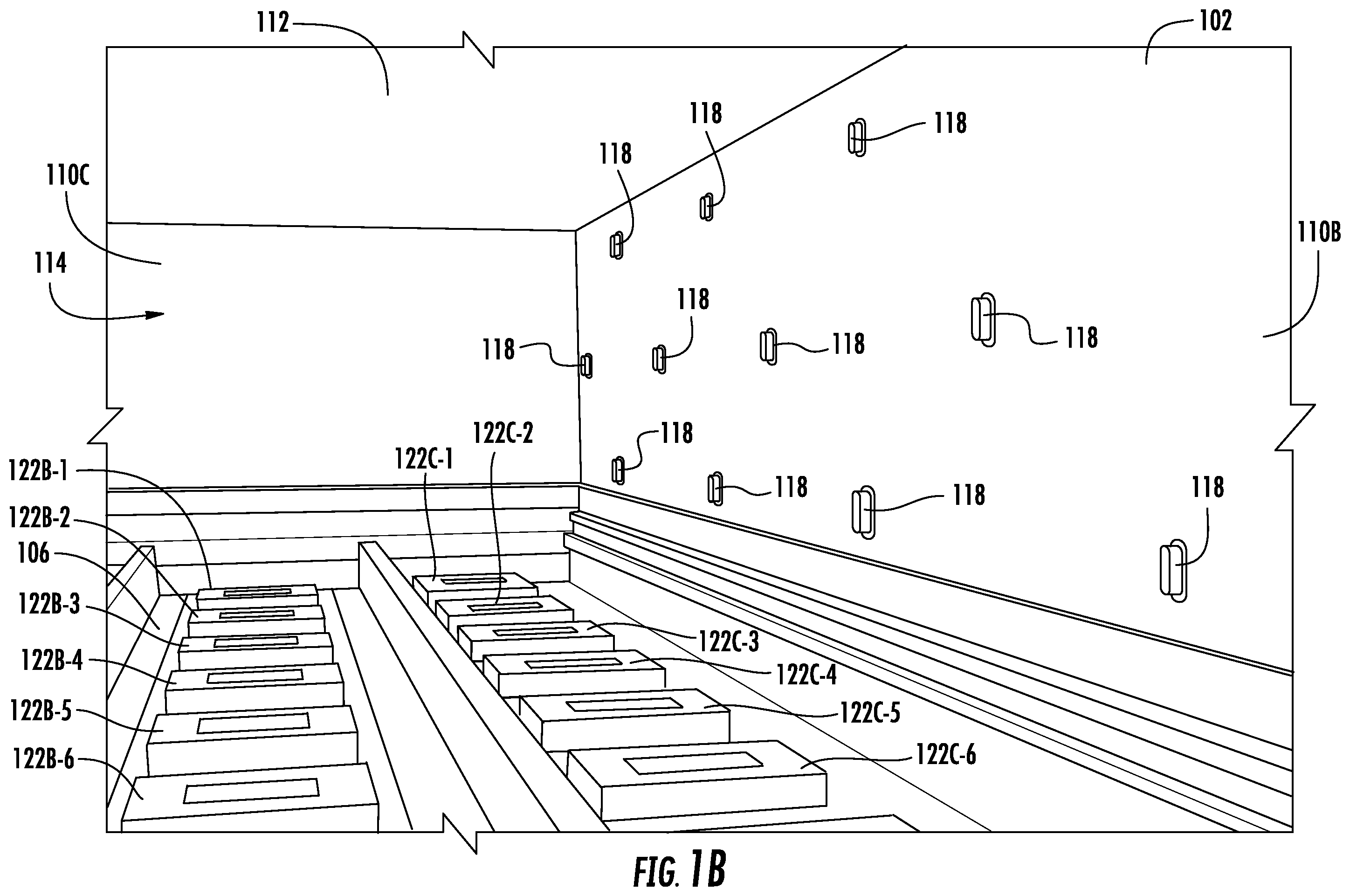 Patent US12590762 Figure 2 – Shuttle kiln with enhanced radiant heat retention