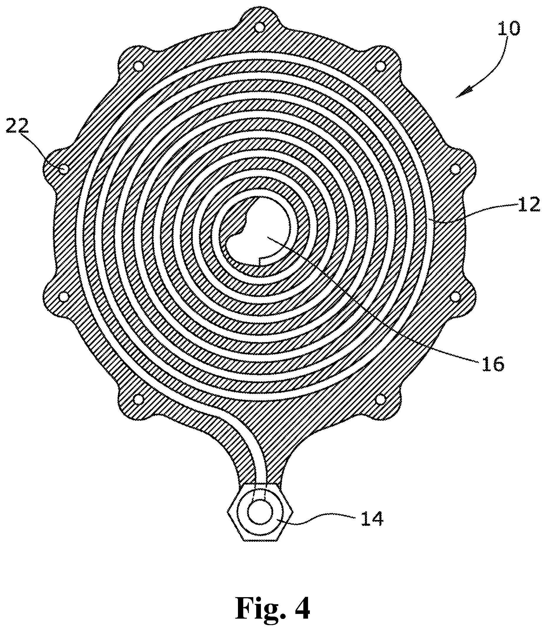 Patent US12590766 Figure 3 – Temperature control apparatus for a gaseous medium