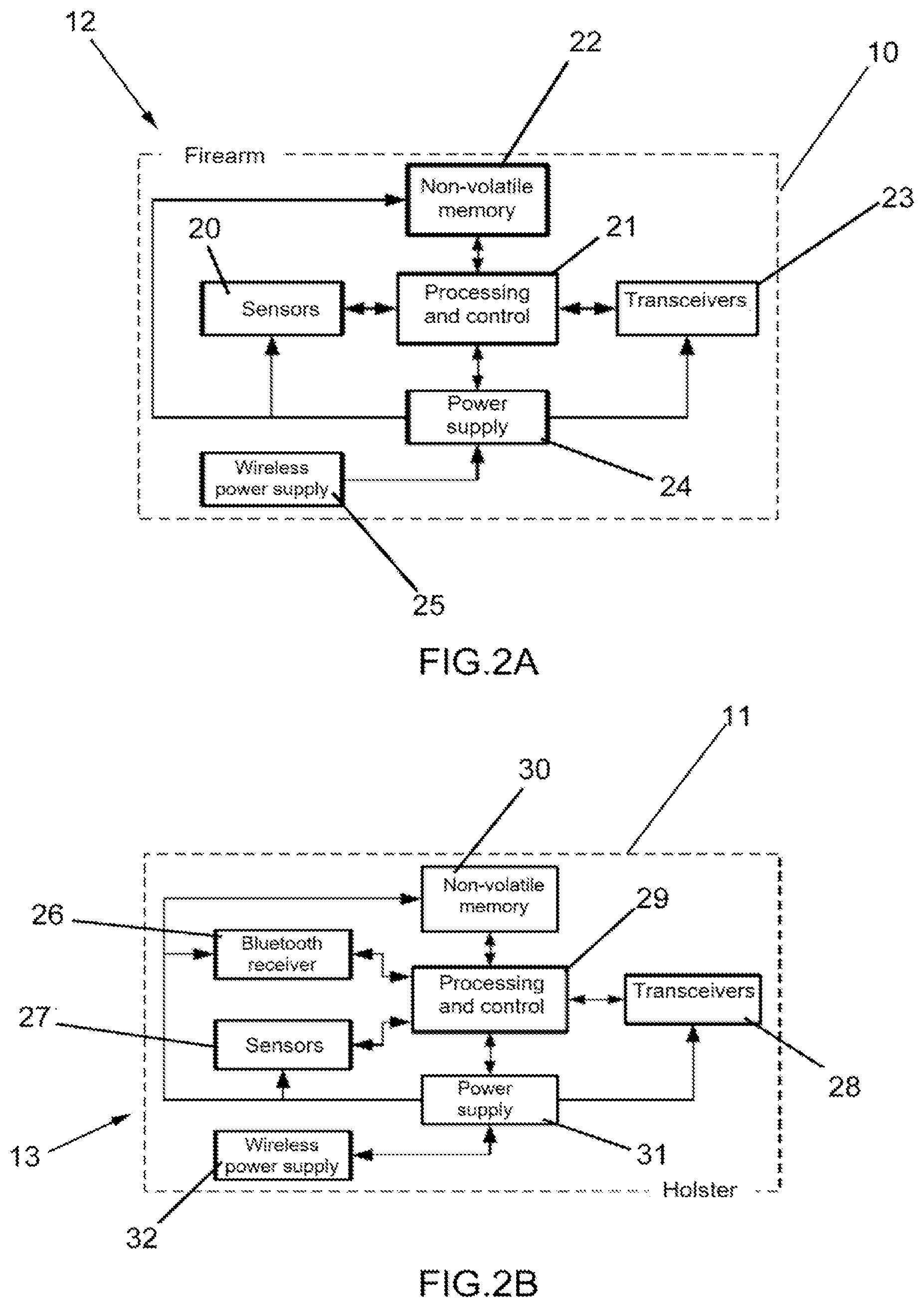 Patent US12590772 Figure 2 – Method and system for sensing, monitoring, logging and transmitting events that is assembled on a firearm