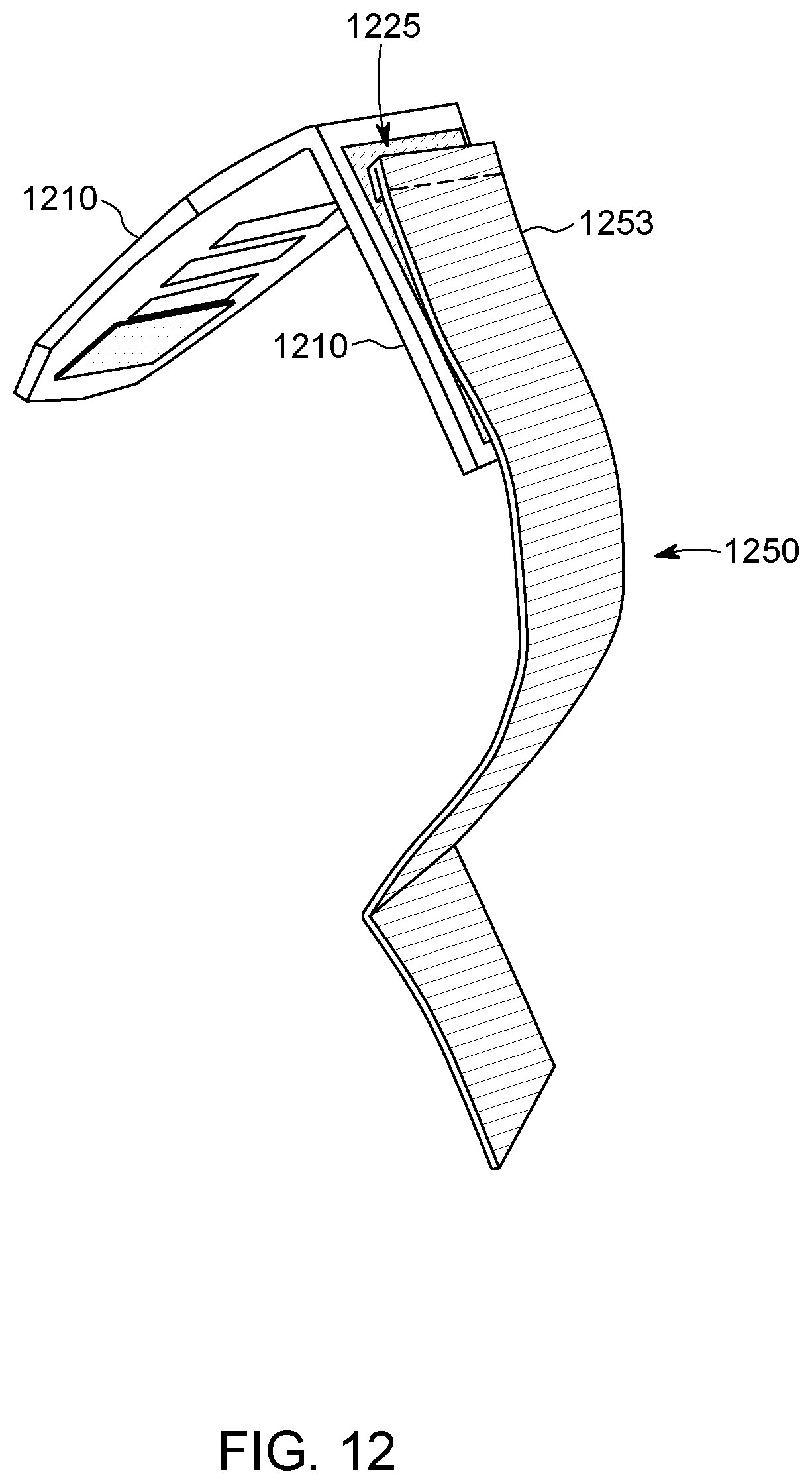 Patent US12590774 Figure 12 – Trigger restriction device for conducted energy devices
