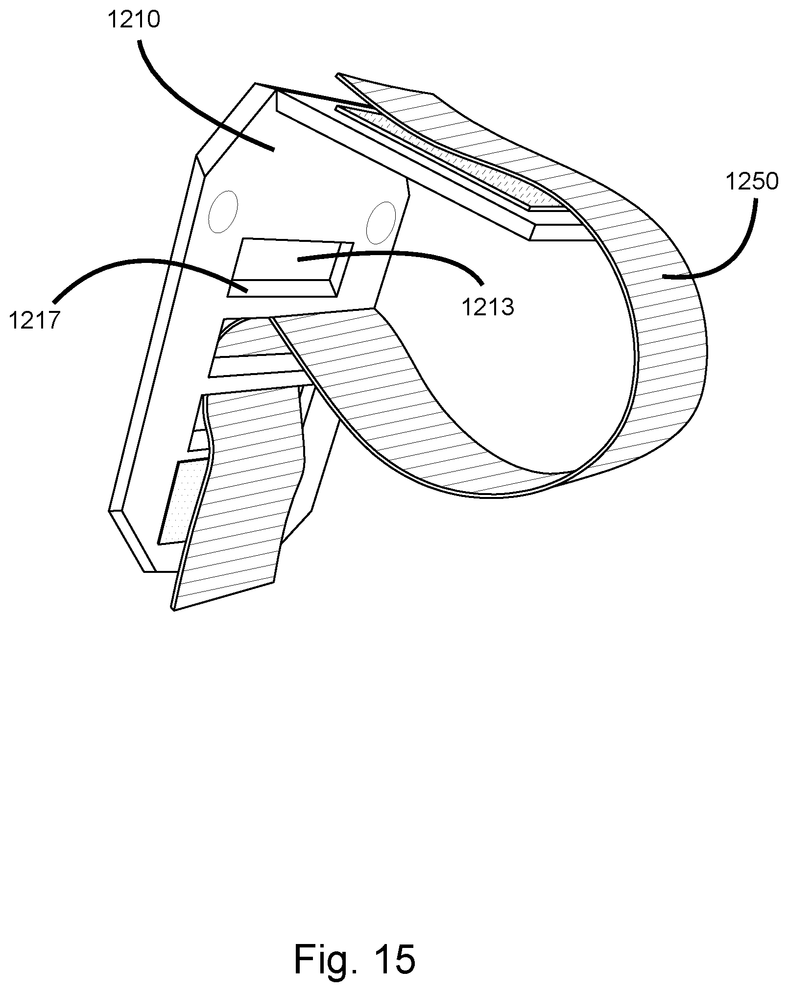 Patent US12590774 Figure 15 – Trigger restriction device for conducted energy devices
