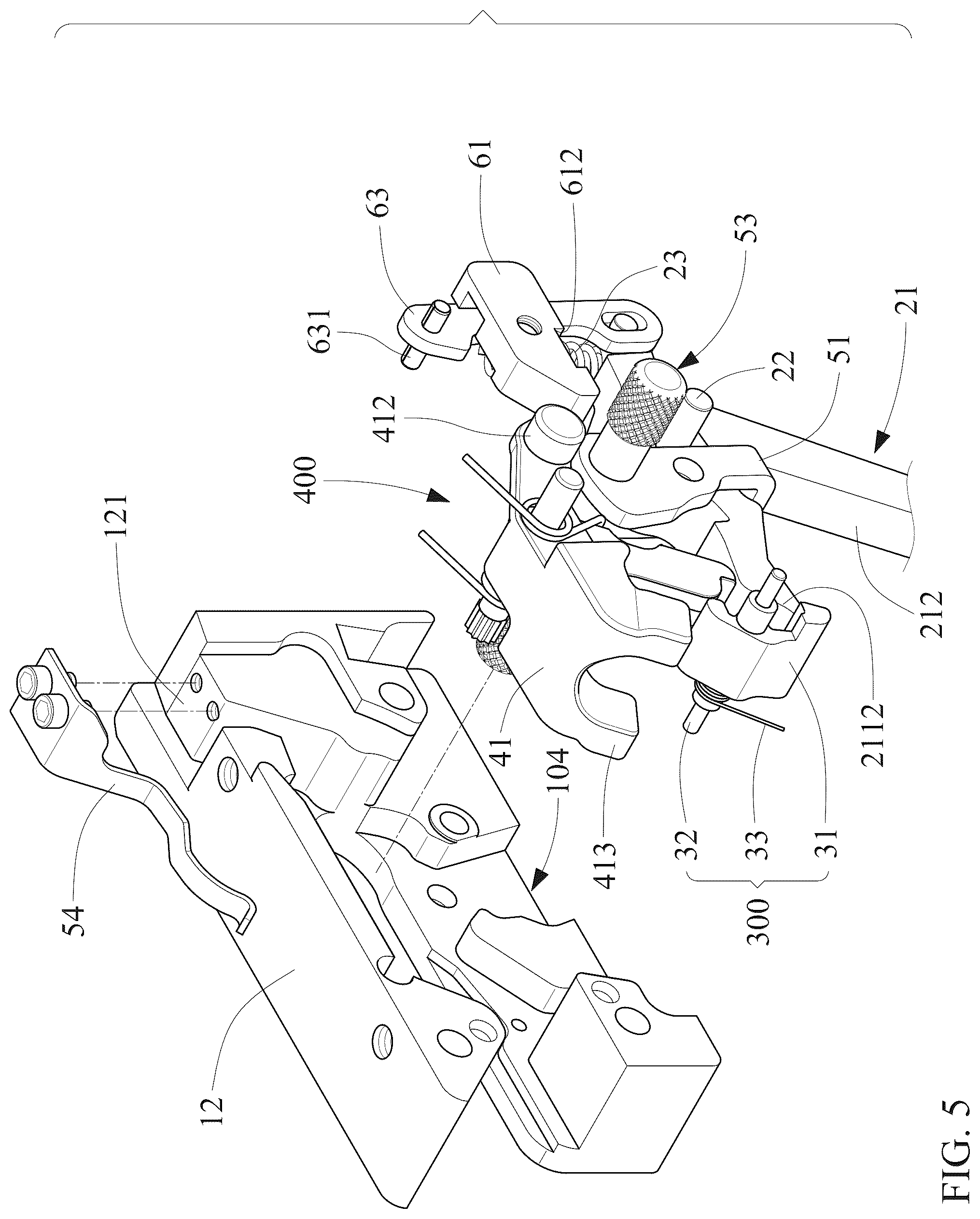 Patent US12590778 Figure 5 – String-unloading apparatus of a crossbow
