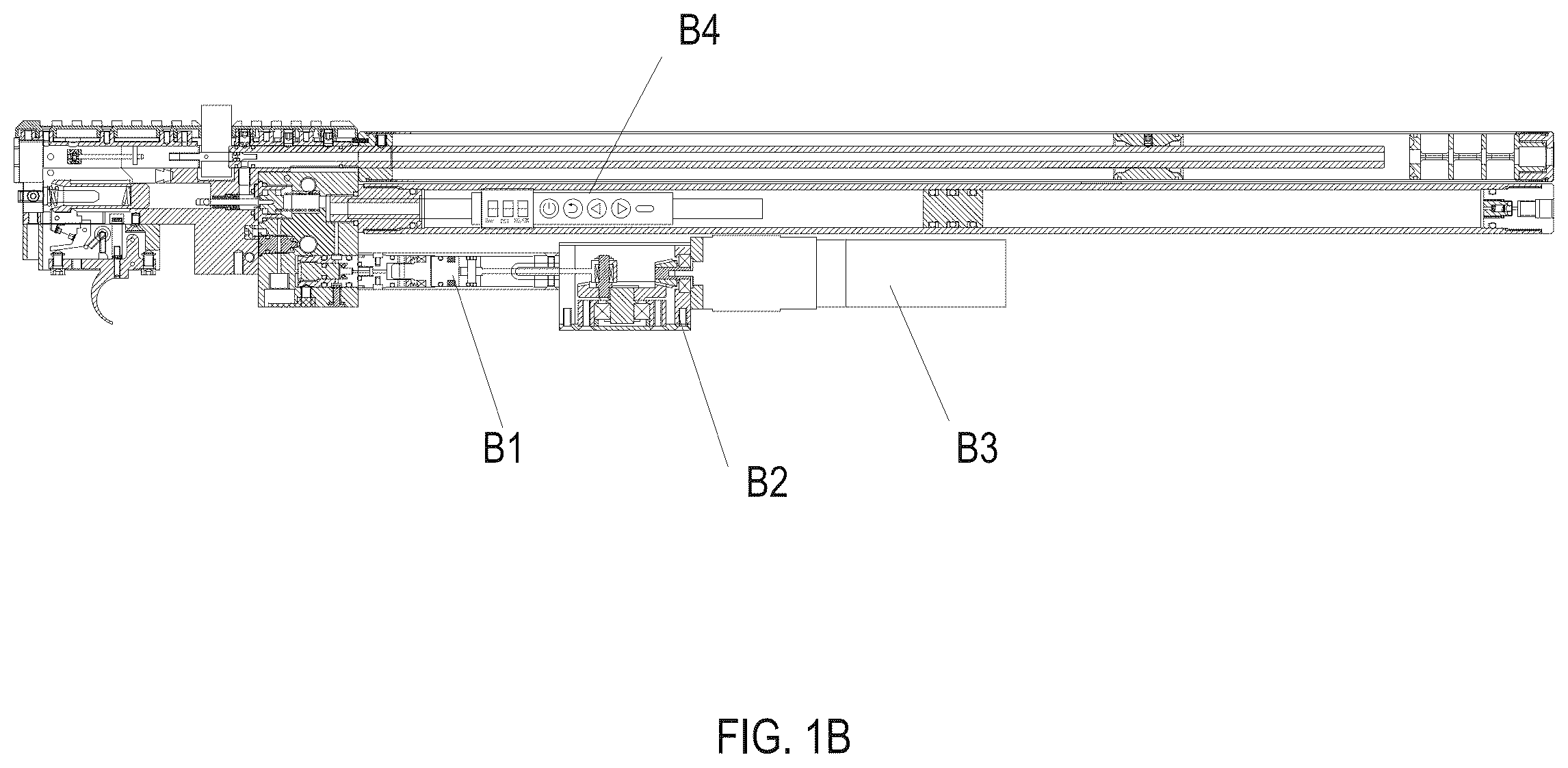 Patent US12590780 Figure 2 – Air gun with onboard electric pump