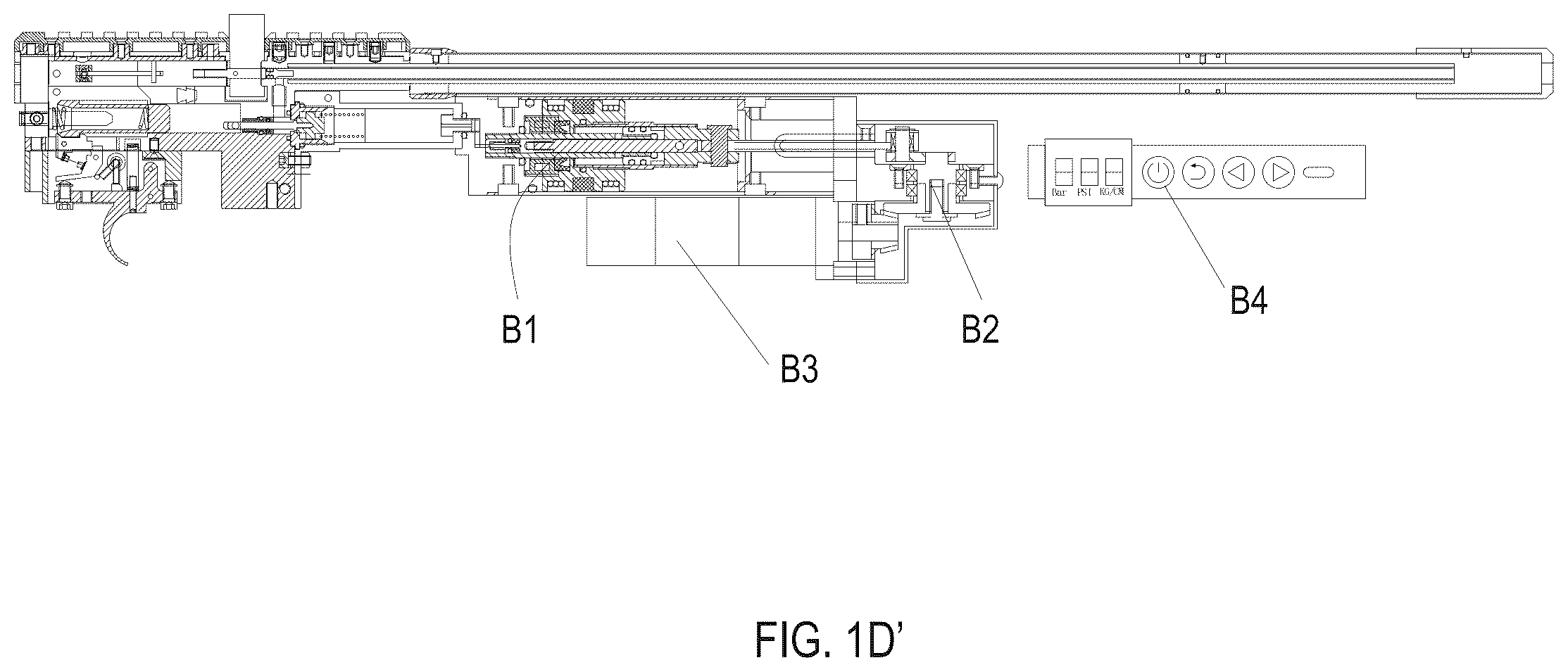 Patent US12590780 Figure 7 – Air gun with onboard electric pump
