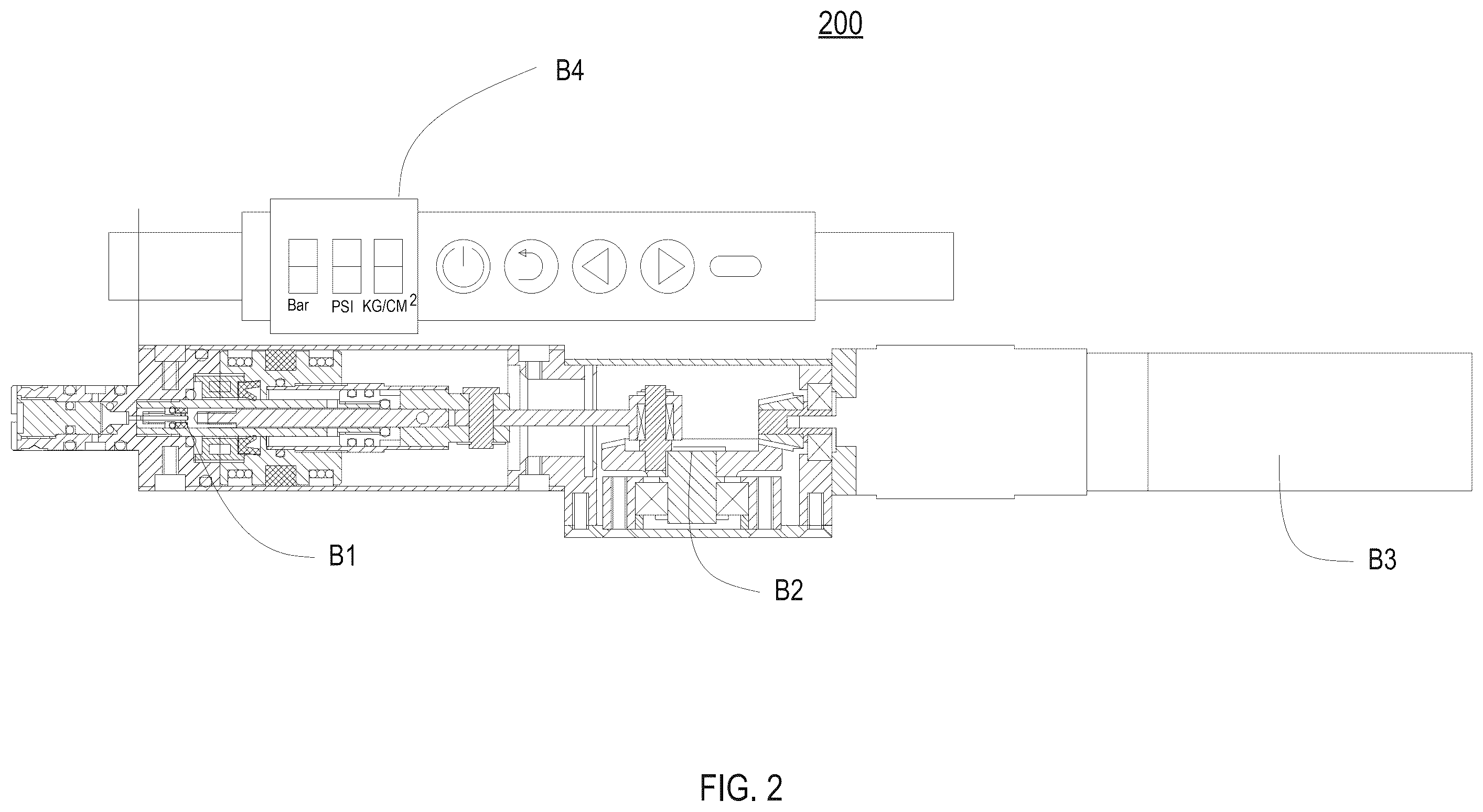 Patent US12590780 Figure 8 – Air gun with onboard electric pump