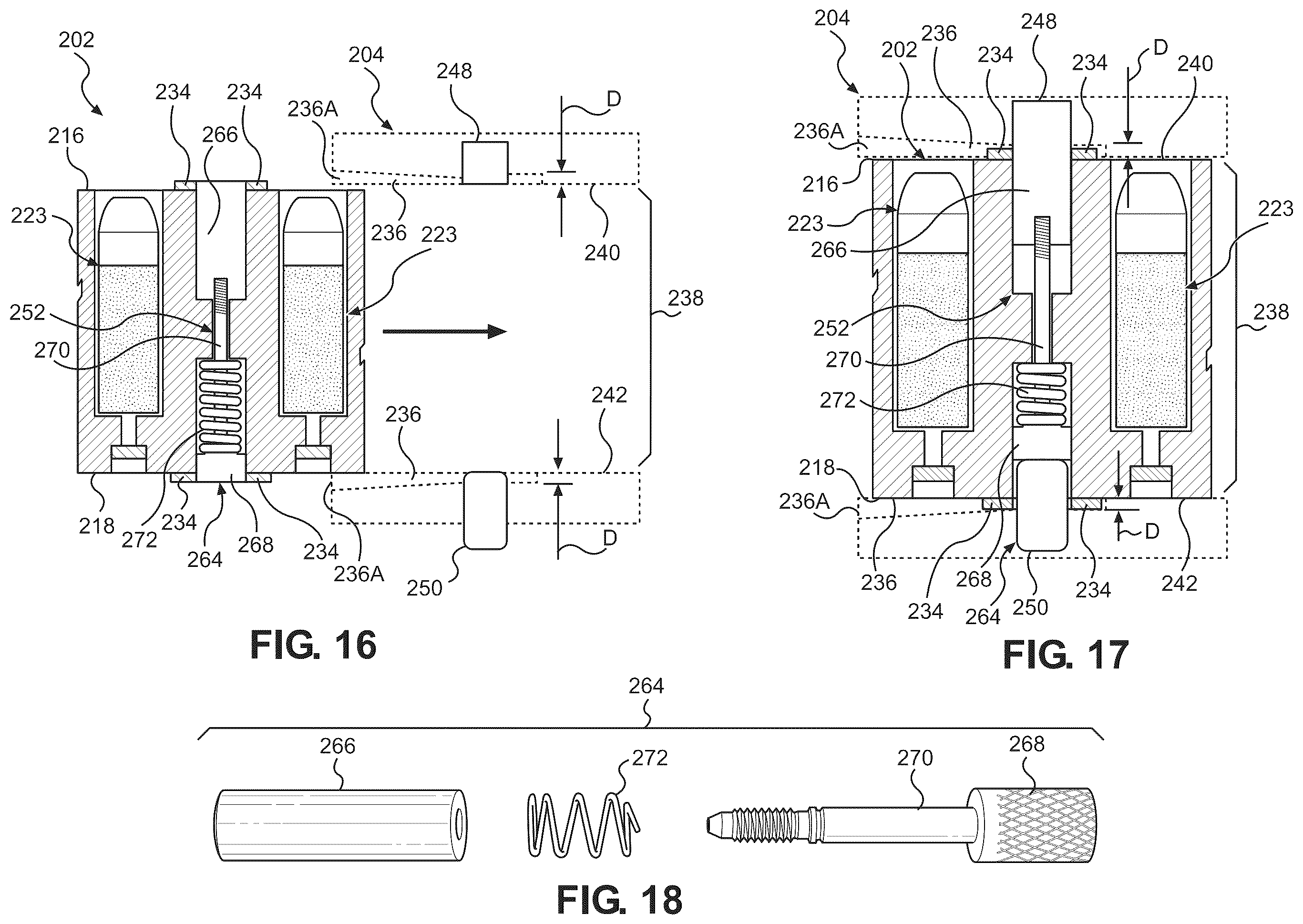 Patent US12590781 Figure 11 – Preloaded disposable cylinder system for revolver