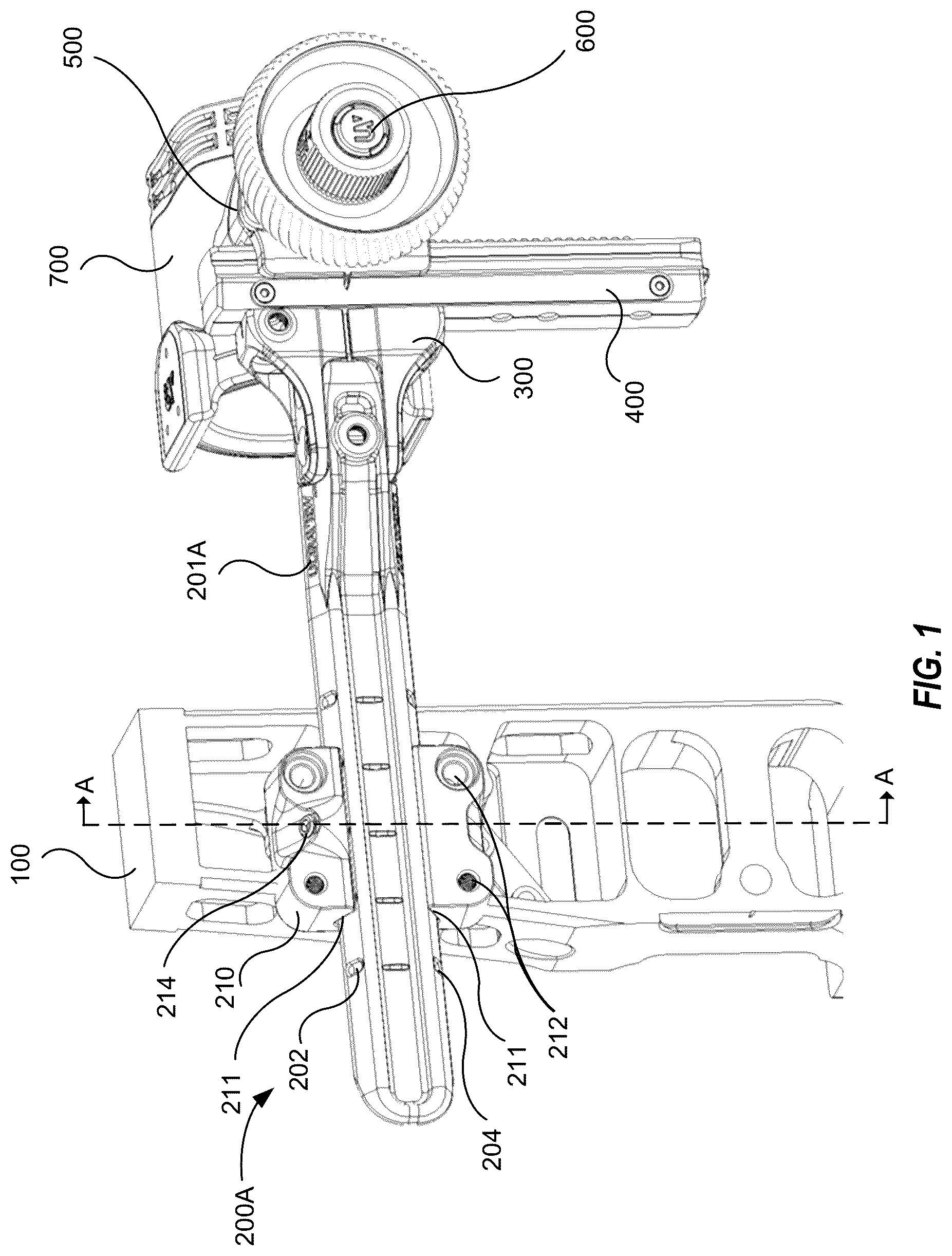 Patent US12590782 Figure 1 – Archery bow sight support systems