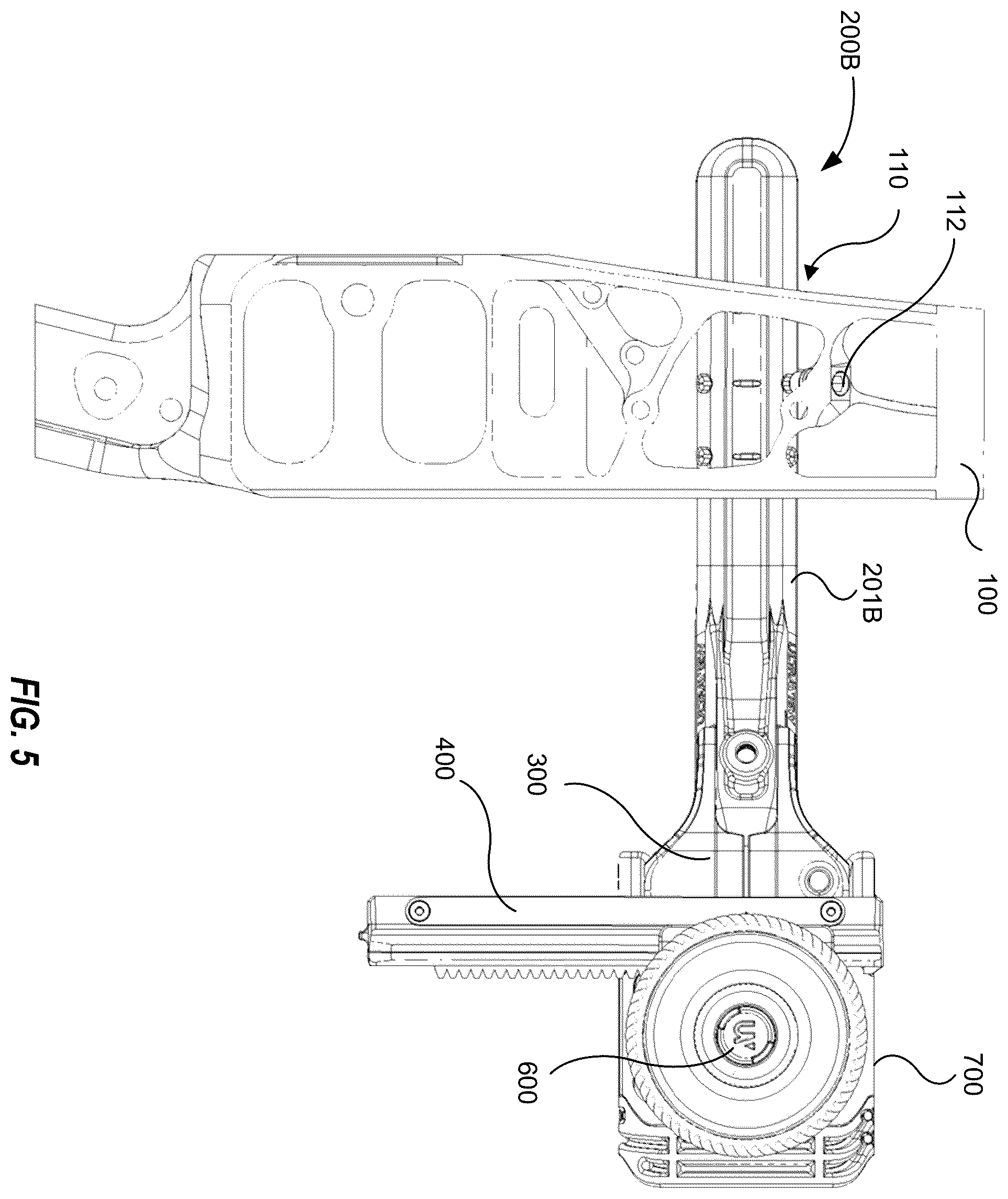 Patent US12590782 Figure 5 – Archery bow sight support systems