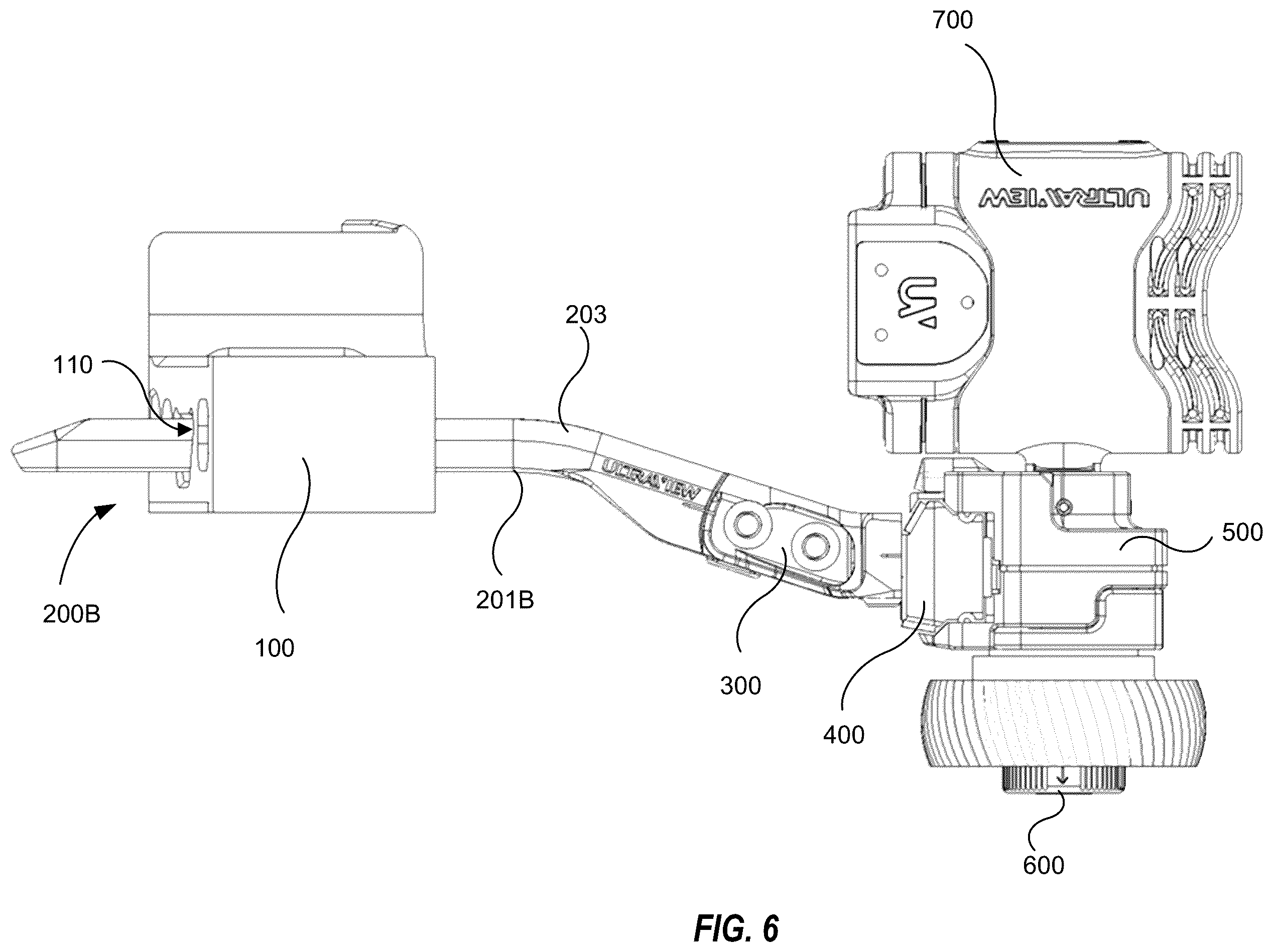 Patent US12590782 Figure 6 – Archery bow sight support systems