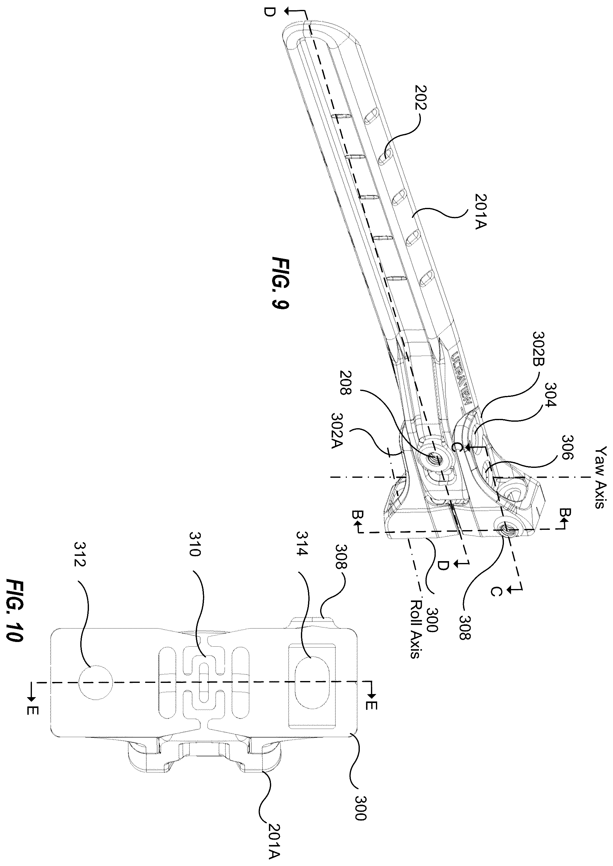 Patent US12590782 Figure 9 – Archery bow sight support systems