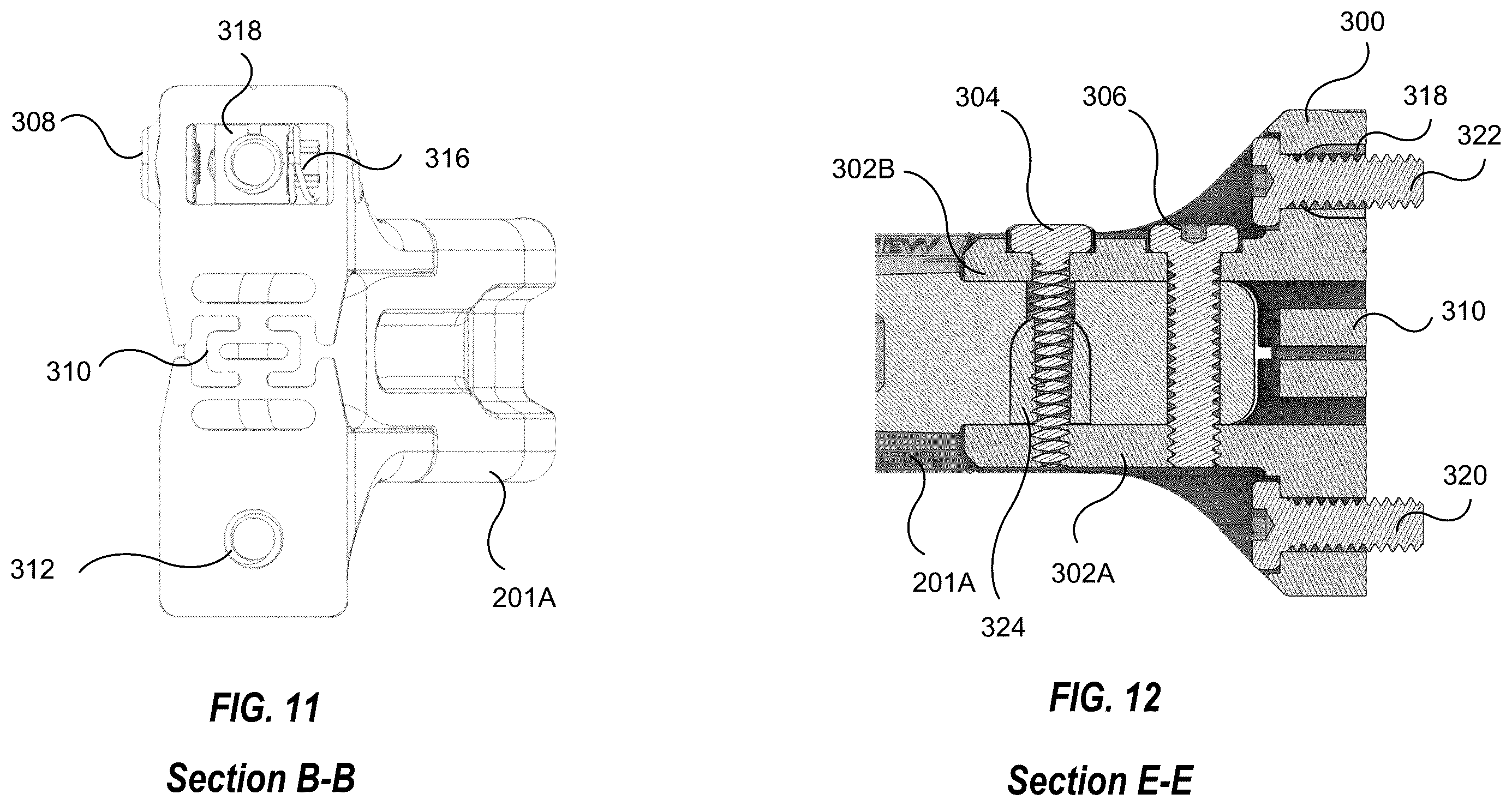 Patent US12590782 Figure 10 – Archery bow sight support systems
