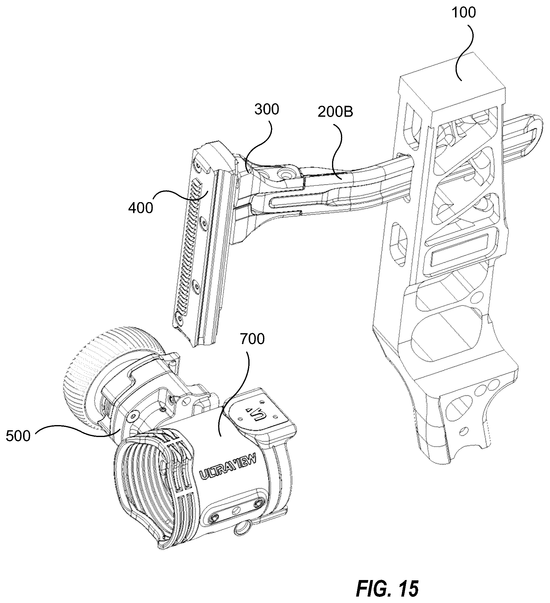 Patent US12590782 Figure 12 – Archery bow sight support systems