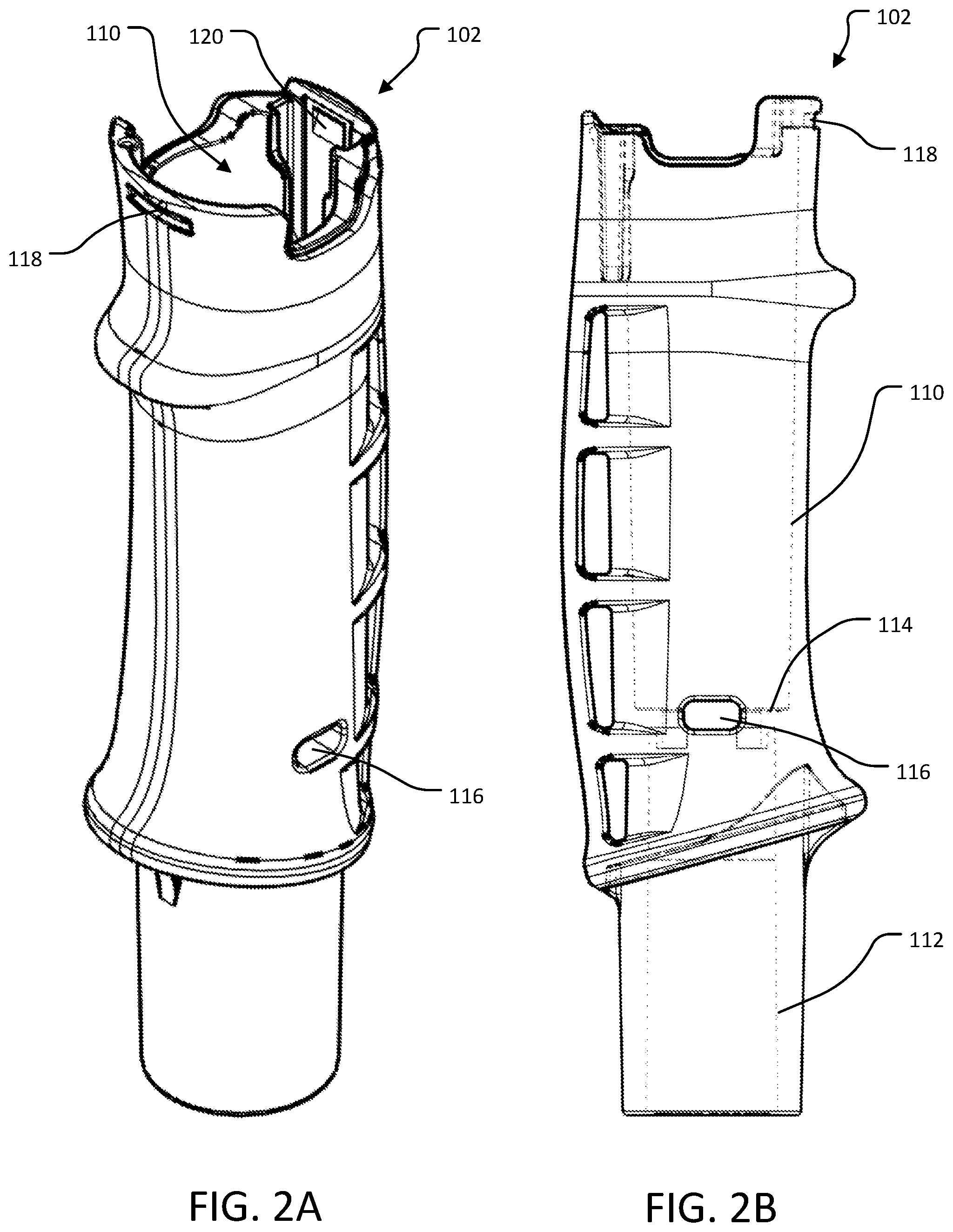 Patent US12590784 Figure 3 – Handle assembly