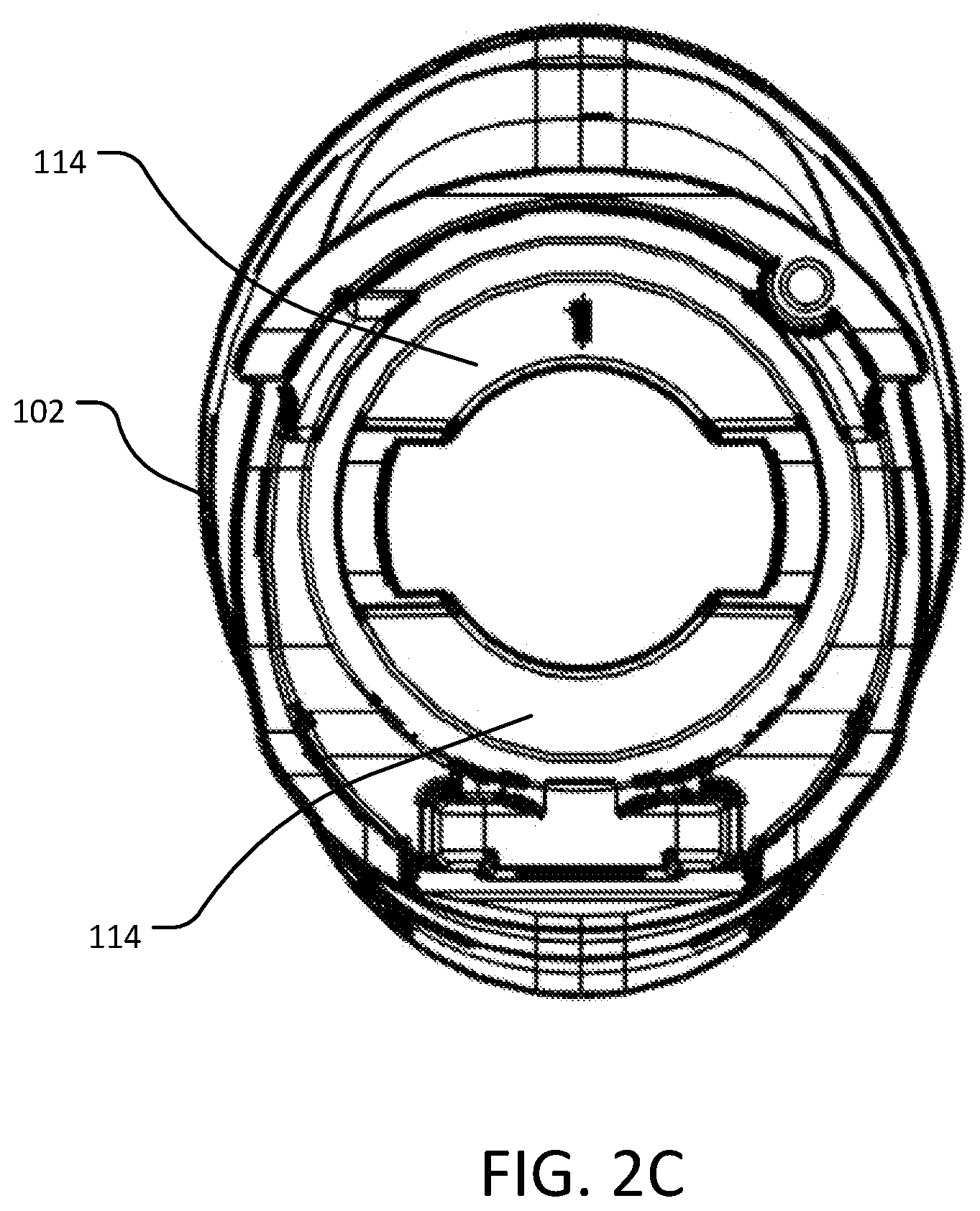 Patent US12590784 Figure 4 – Handle assembly