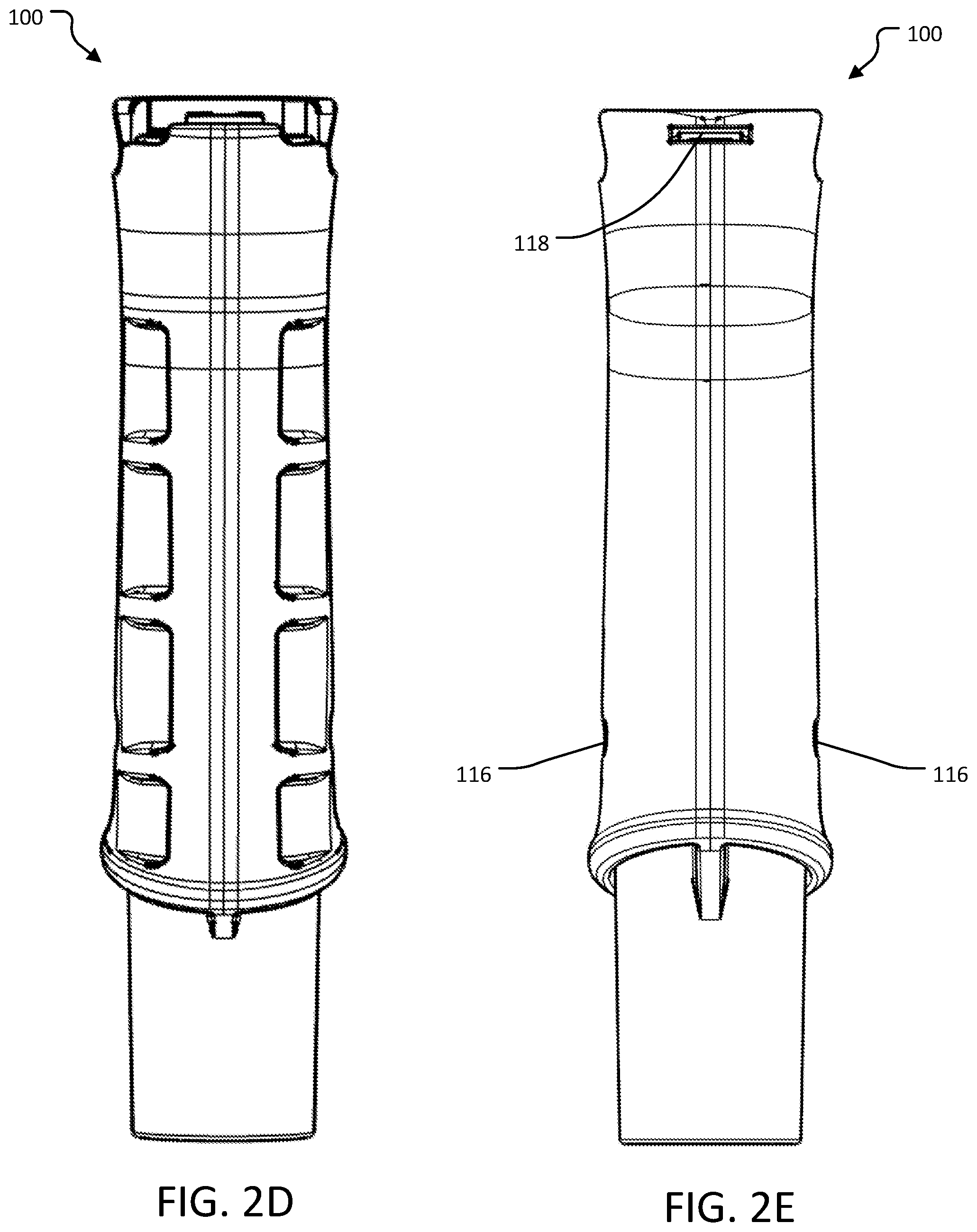 Patent US12590784 Figure 5 – Handle assembly
