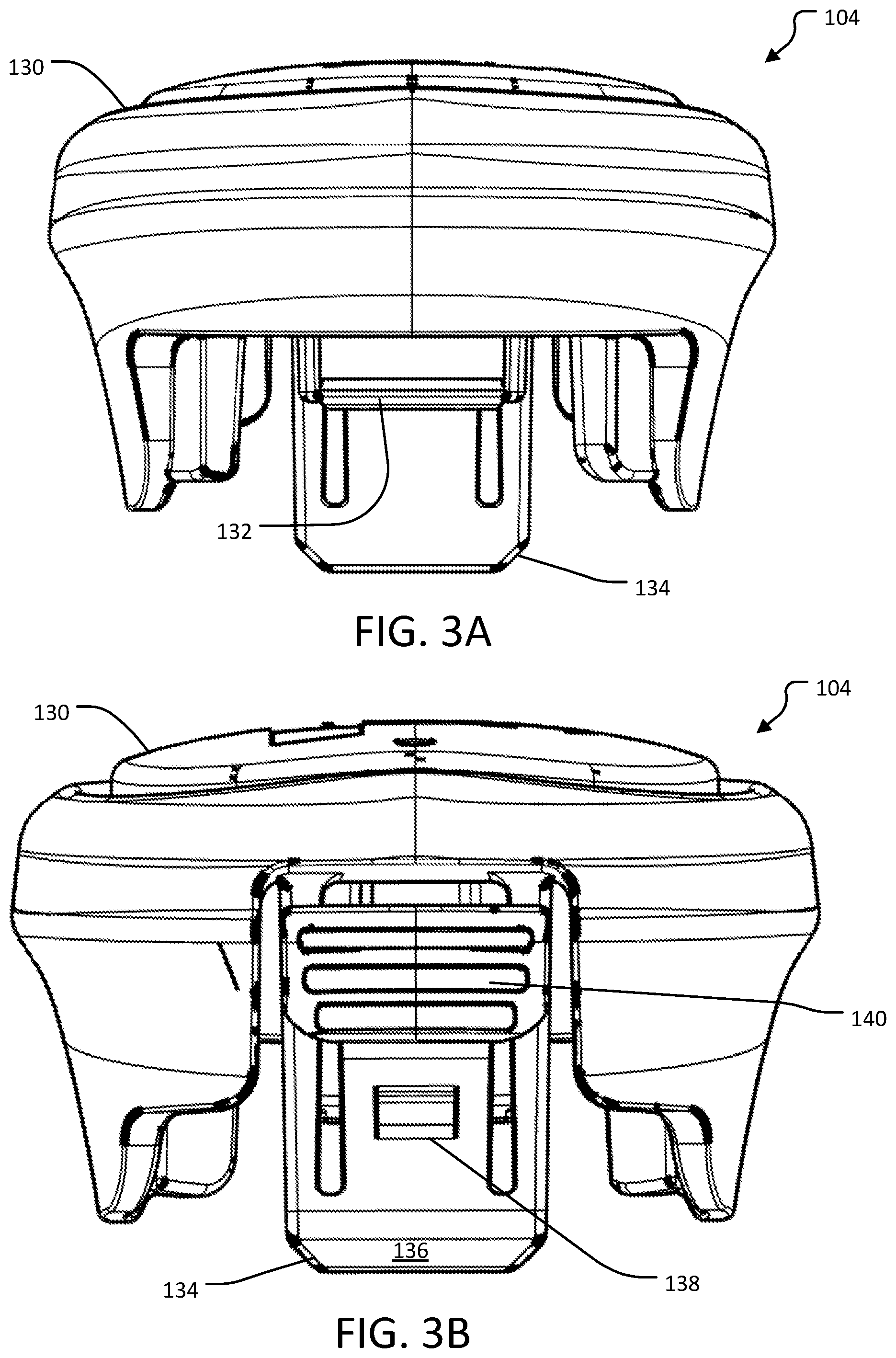 Patent US12590784 Figure 6 – Handle assembly